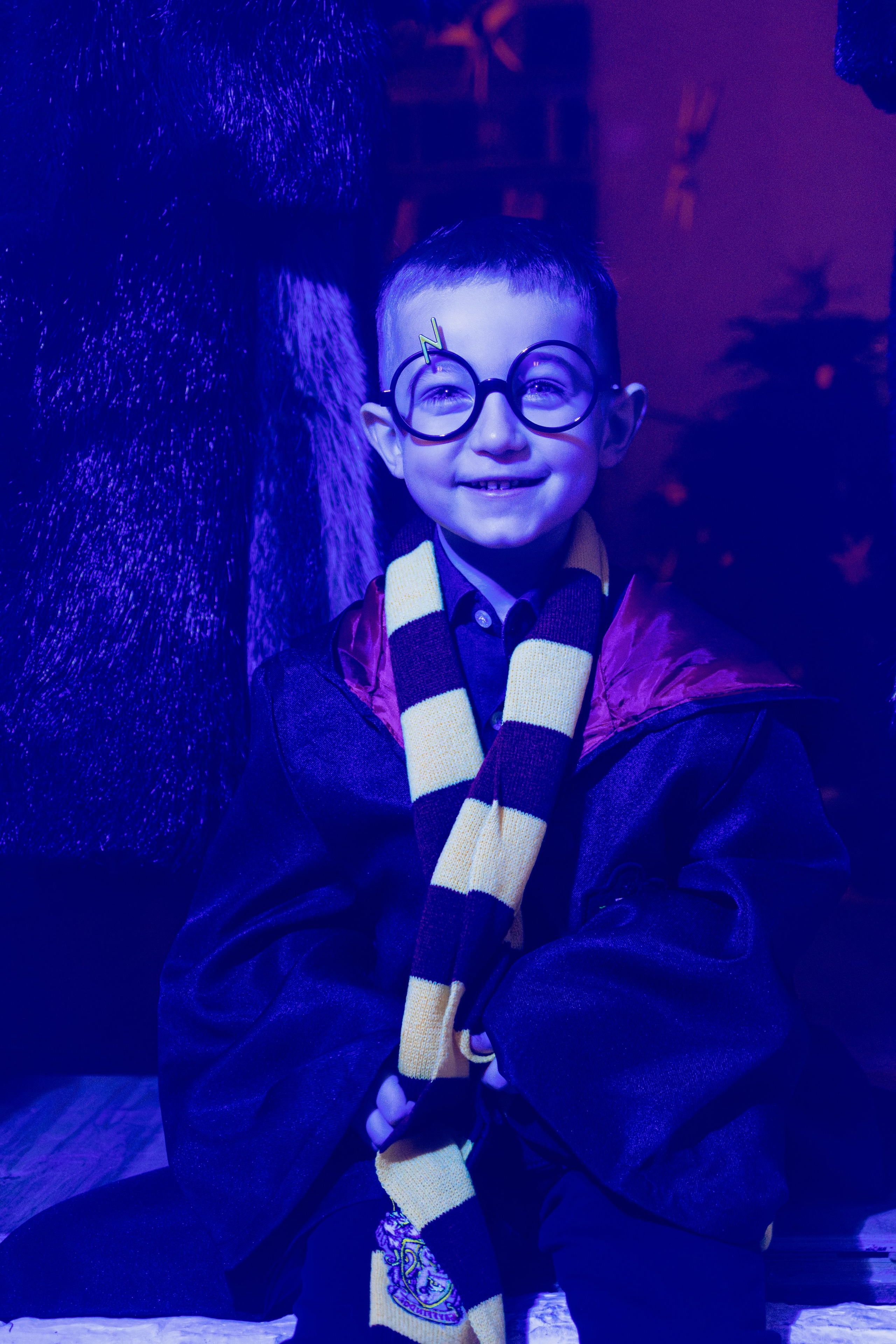 Детская фотосессия в образе Гарри Поттера. Креативная фотосъёмка детей в Ростове-на-Дону.