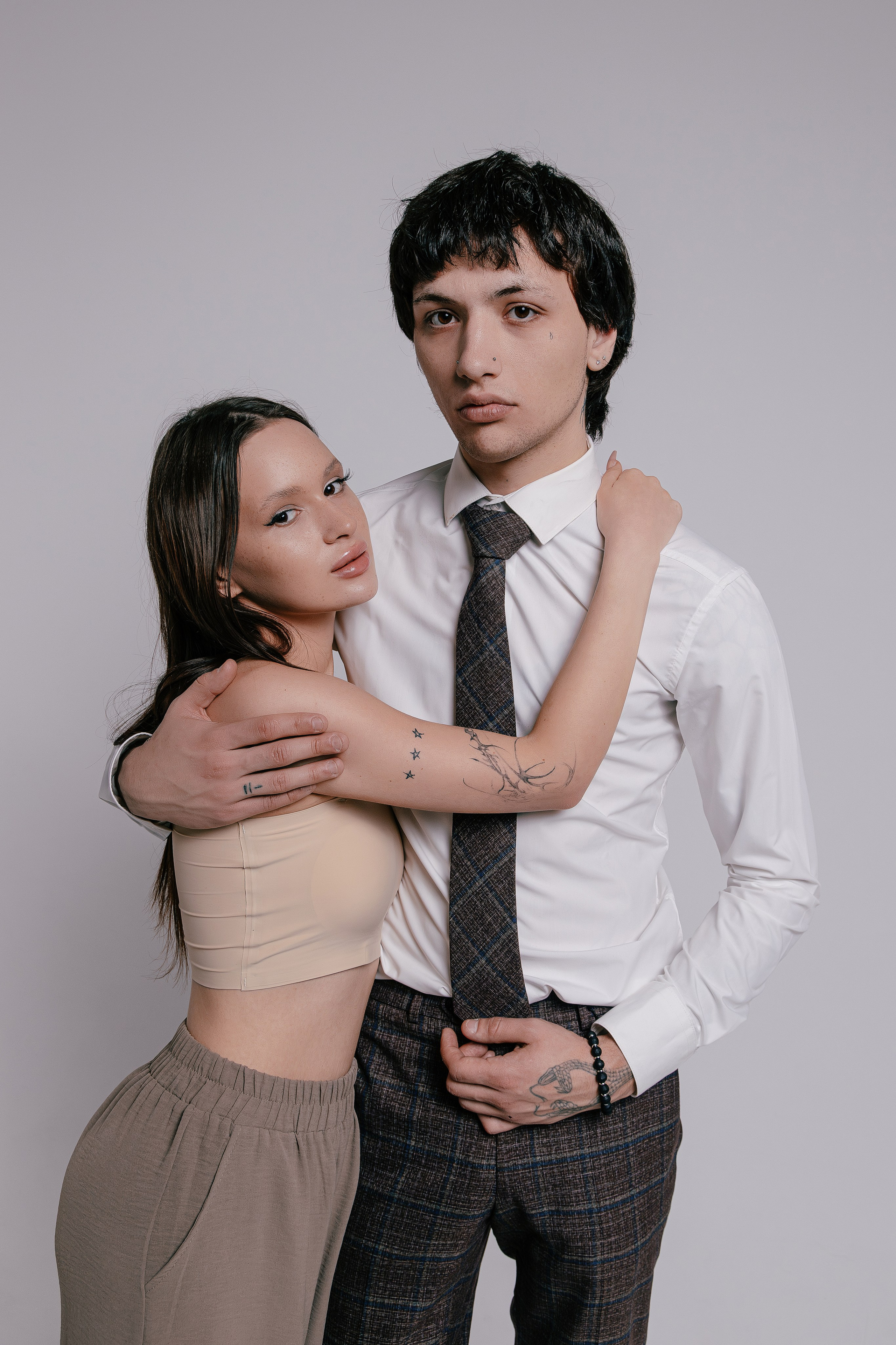 Красивая фотосессия Артура и Лилии в Ростове на Дону. Мужской и женский фотограф в Ростове на Дону. Женский портрет, эстетика красивой девушки