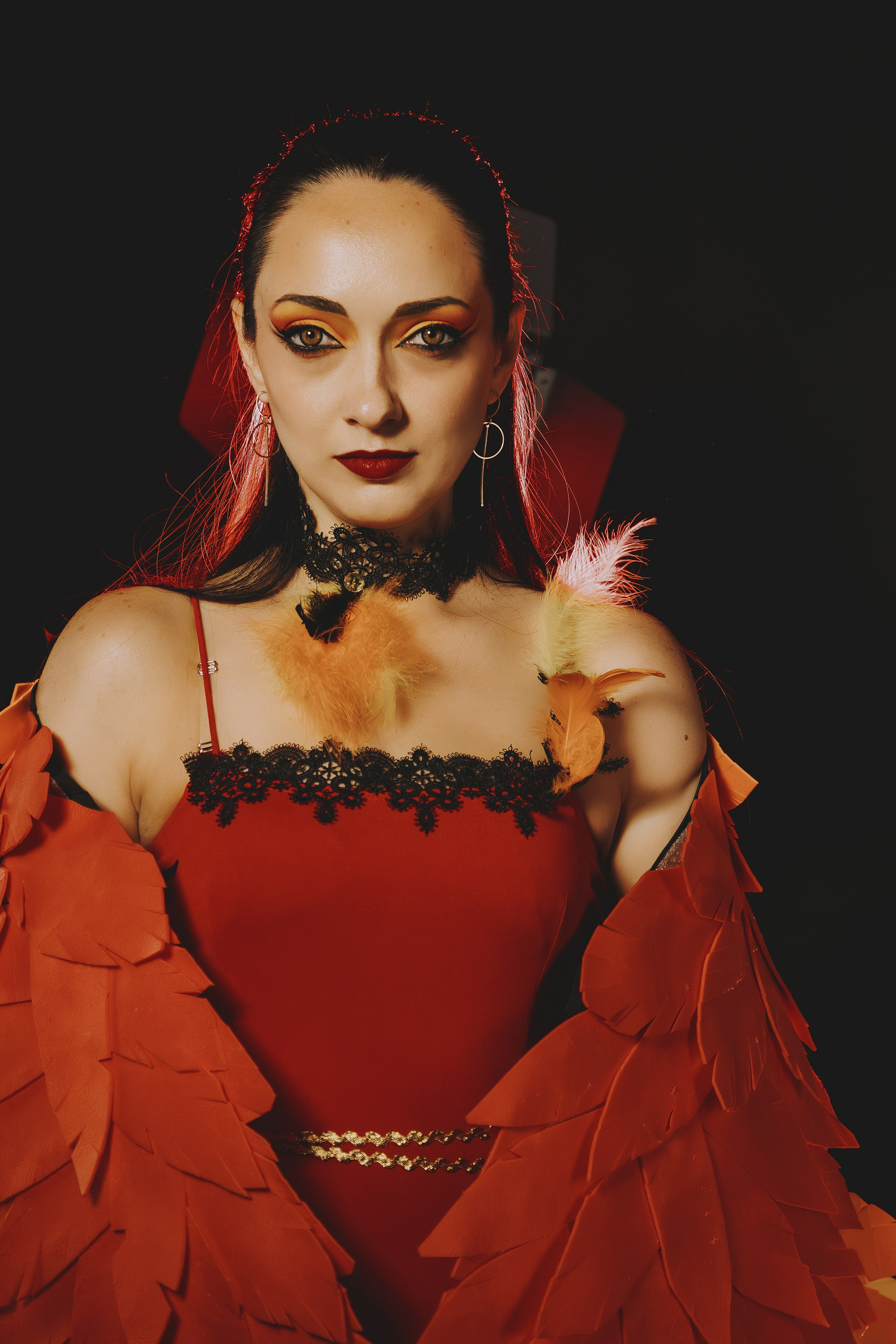 Креативный фотопроект в Ростове-на-Дону в образах Огненного пантеона. Огненный персонажи на творческой съёмке в Ростове-на-Дону. Женский фотограф в Ростове-на-Дону.