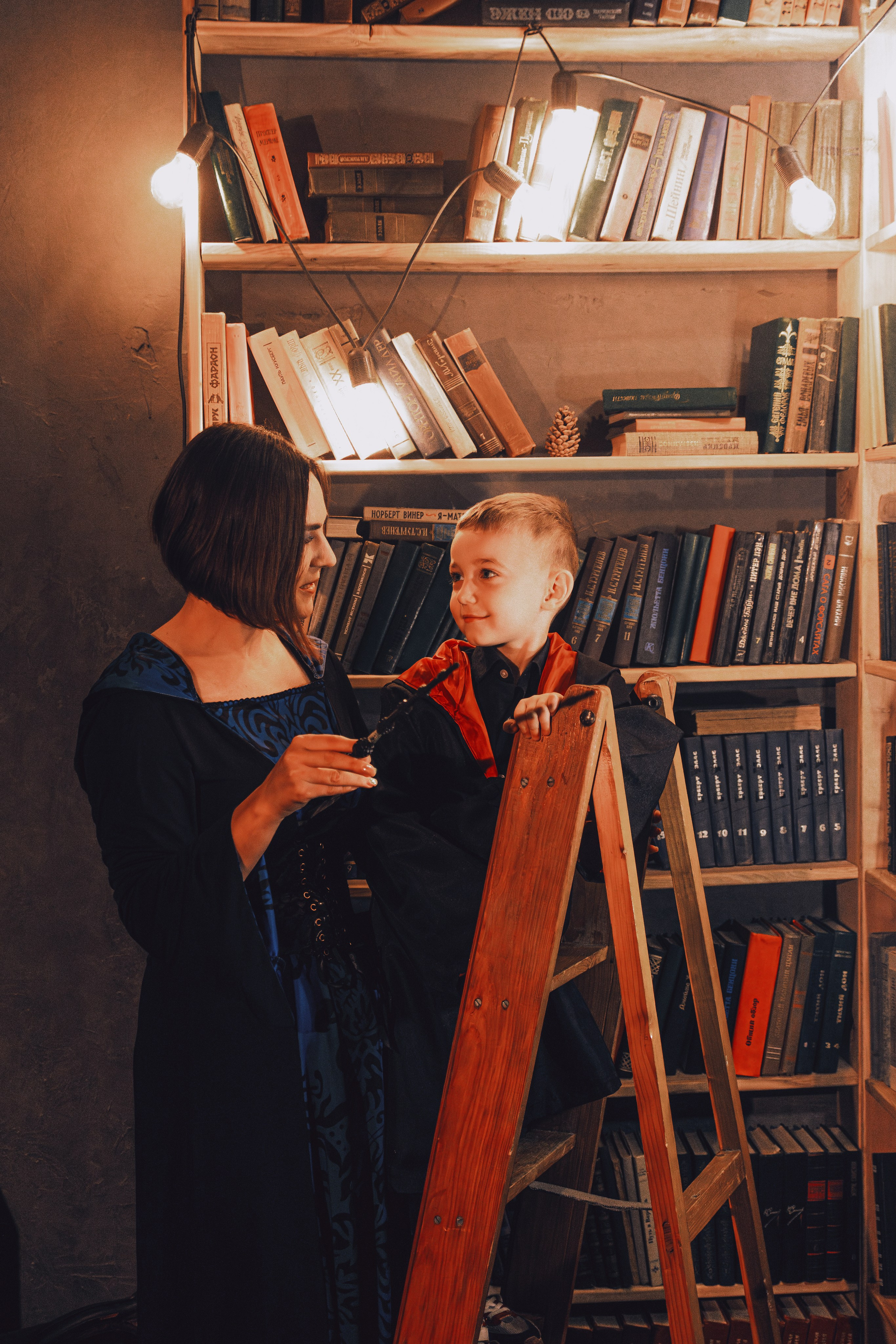 Детская фотосессия в образе Гарри Поттера. Креативная фотосъёмка детей в Ростове-на-Дону.