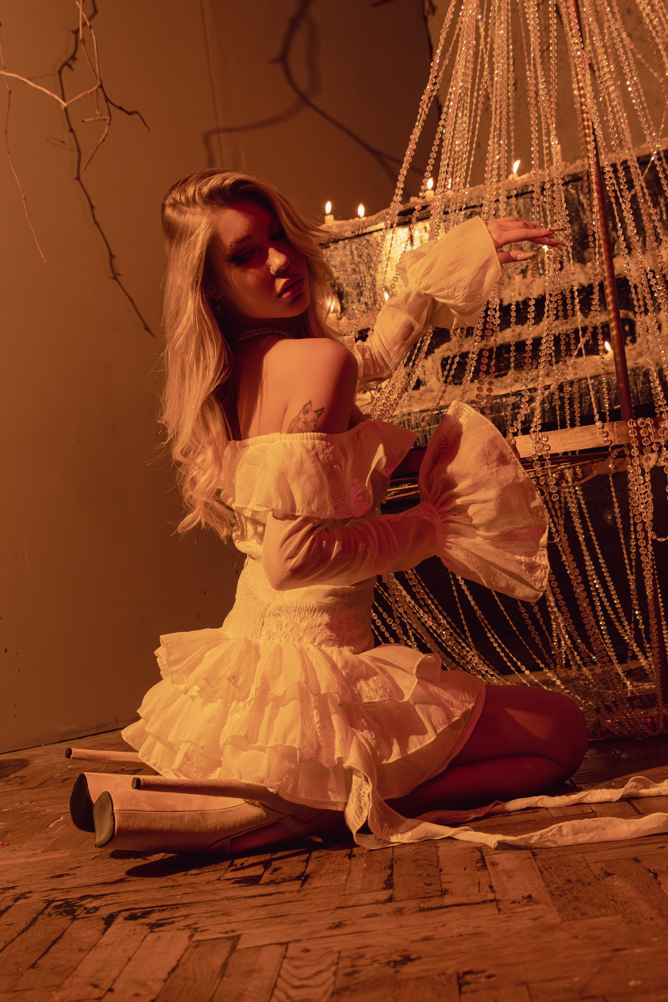 Элегантные кадры в стиле старой школы