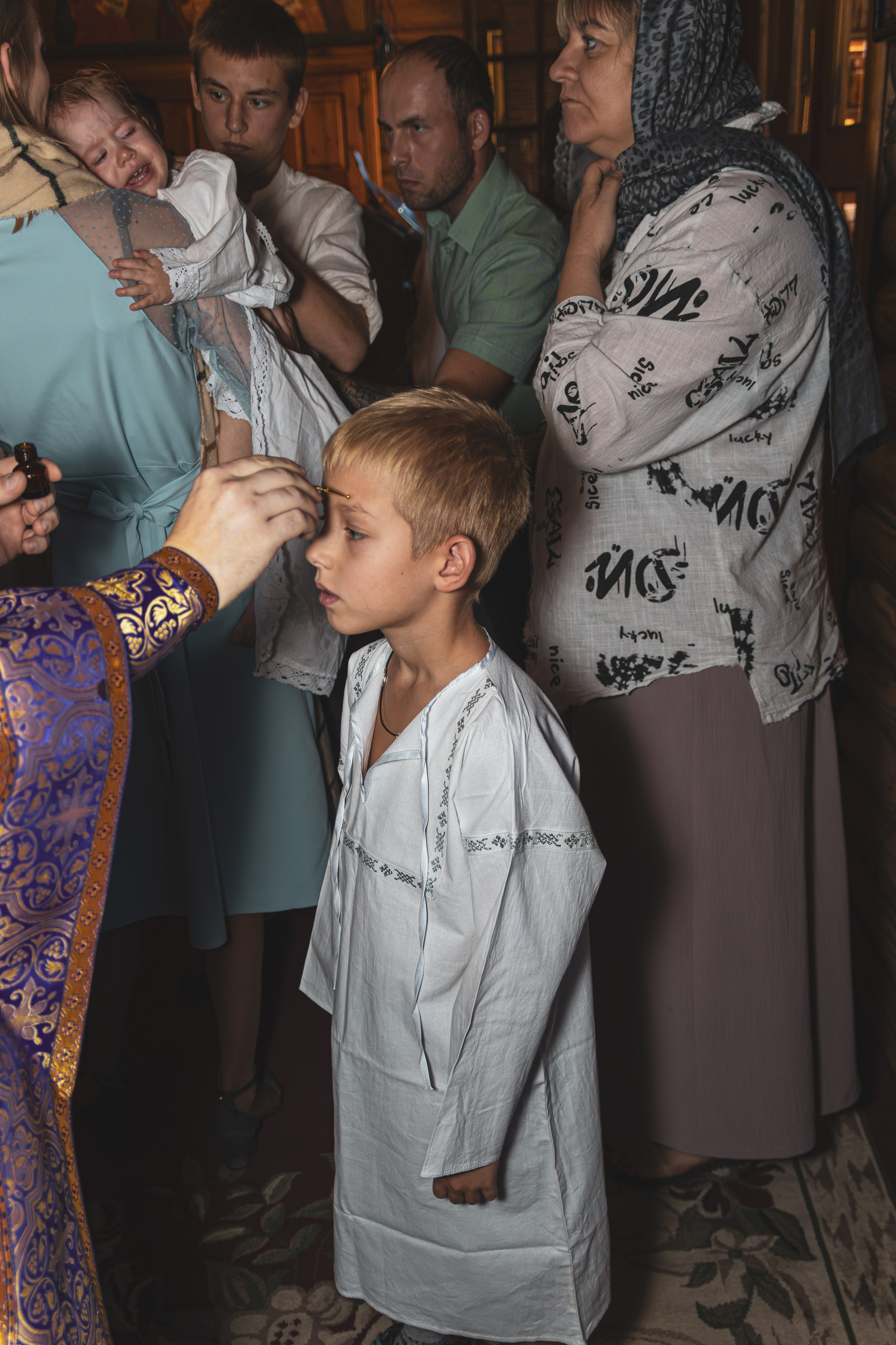 Фотограф крестин в Ростове на Дону, фотография в церке, храме, съёмка крестин в Ростове