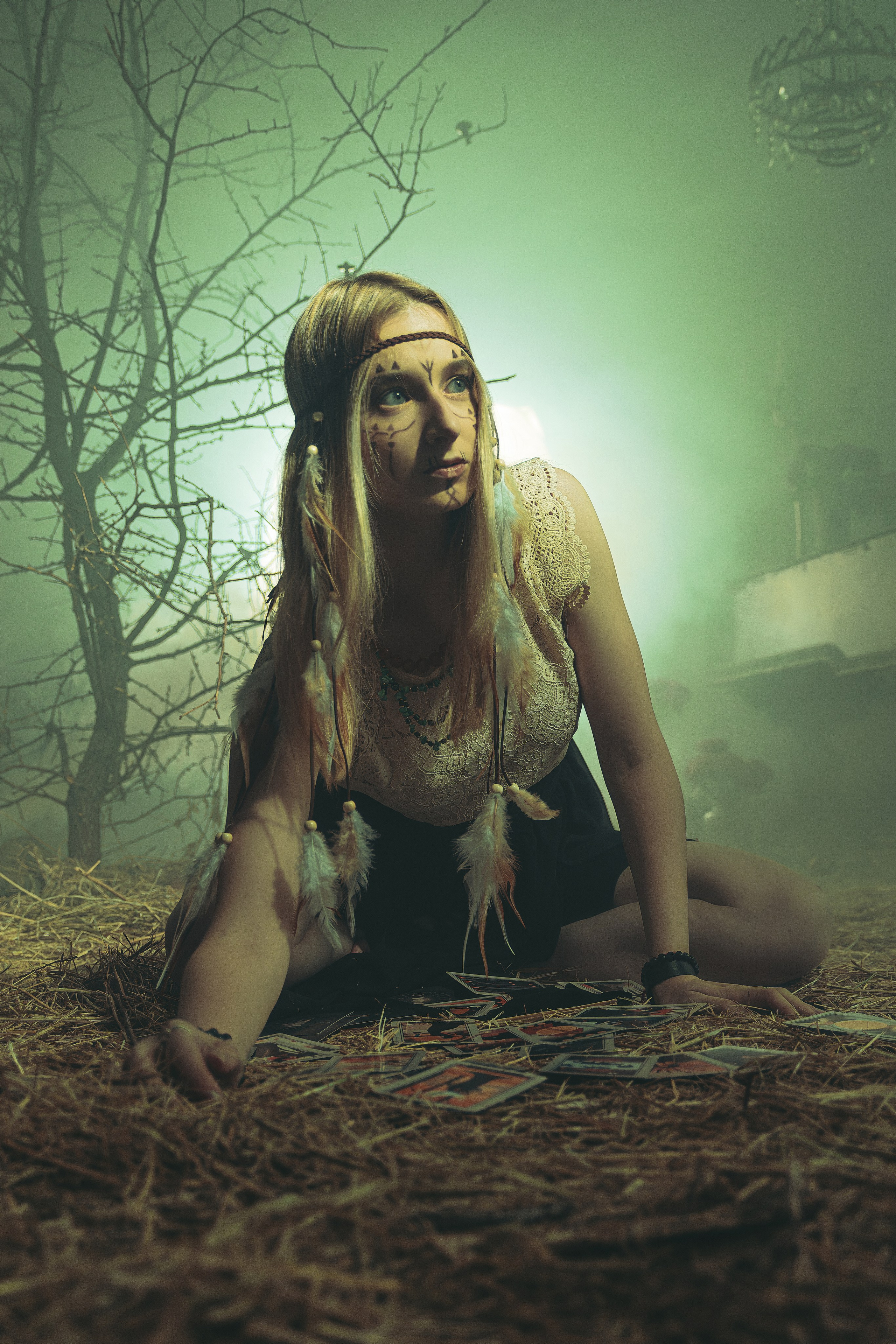 Индивидуальная съёмка в Ростове на Дону для Александры. Тематическая творческая фотосъёмка на скандинавскую тематику. Скандинавская мифология фотосессия 