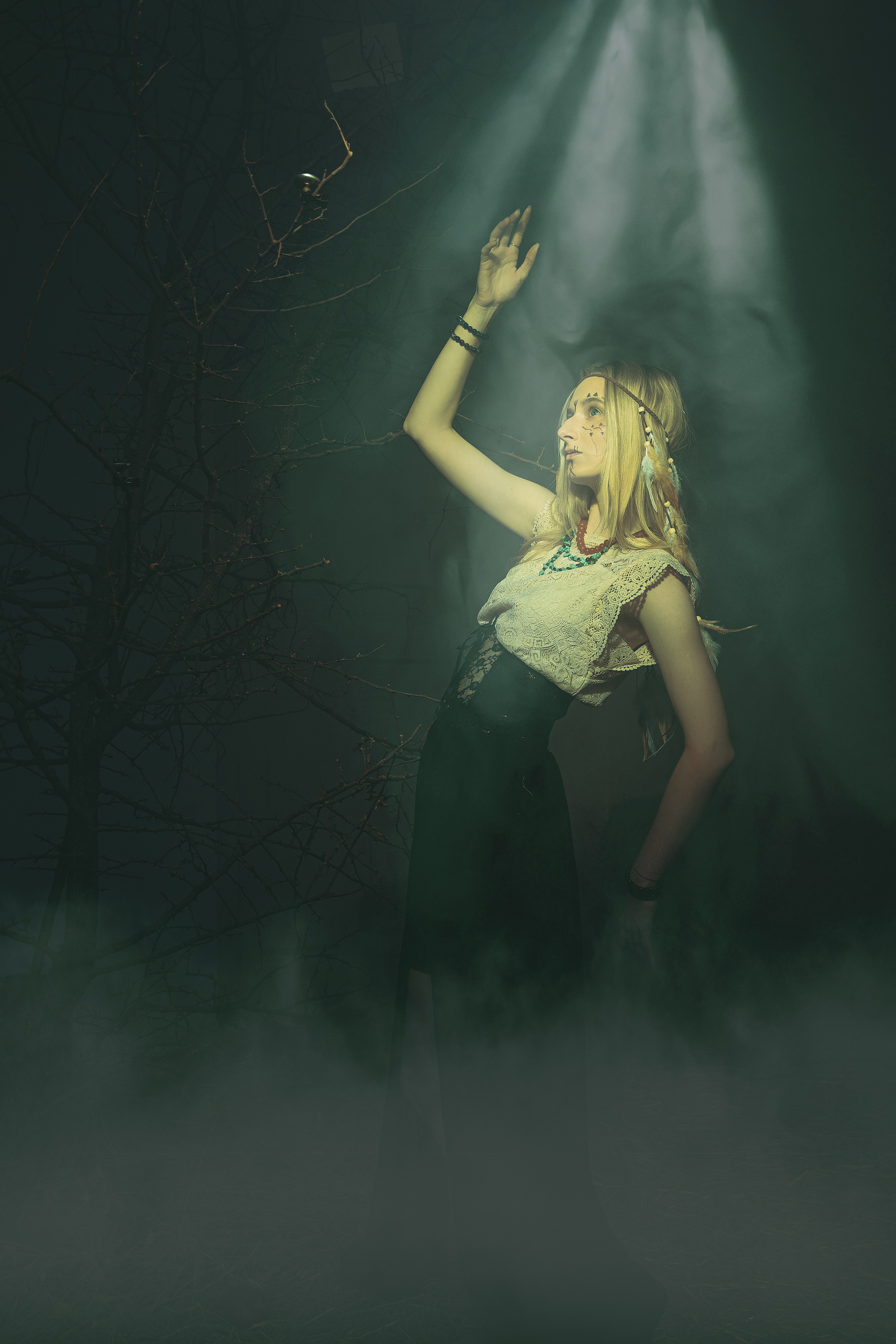 Индивидуальная съёмка в Ростове на Дону для Александры. Тематическая творческая фотосъёмка на скандинавскую тематику. Скандинавская мифология фотосессия 