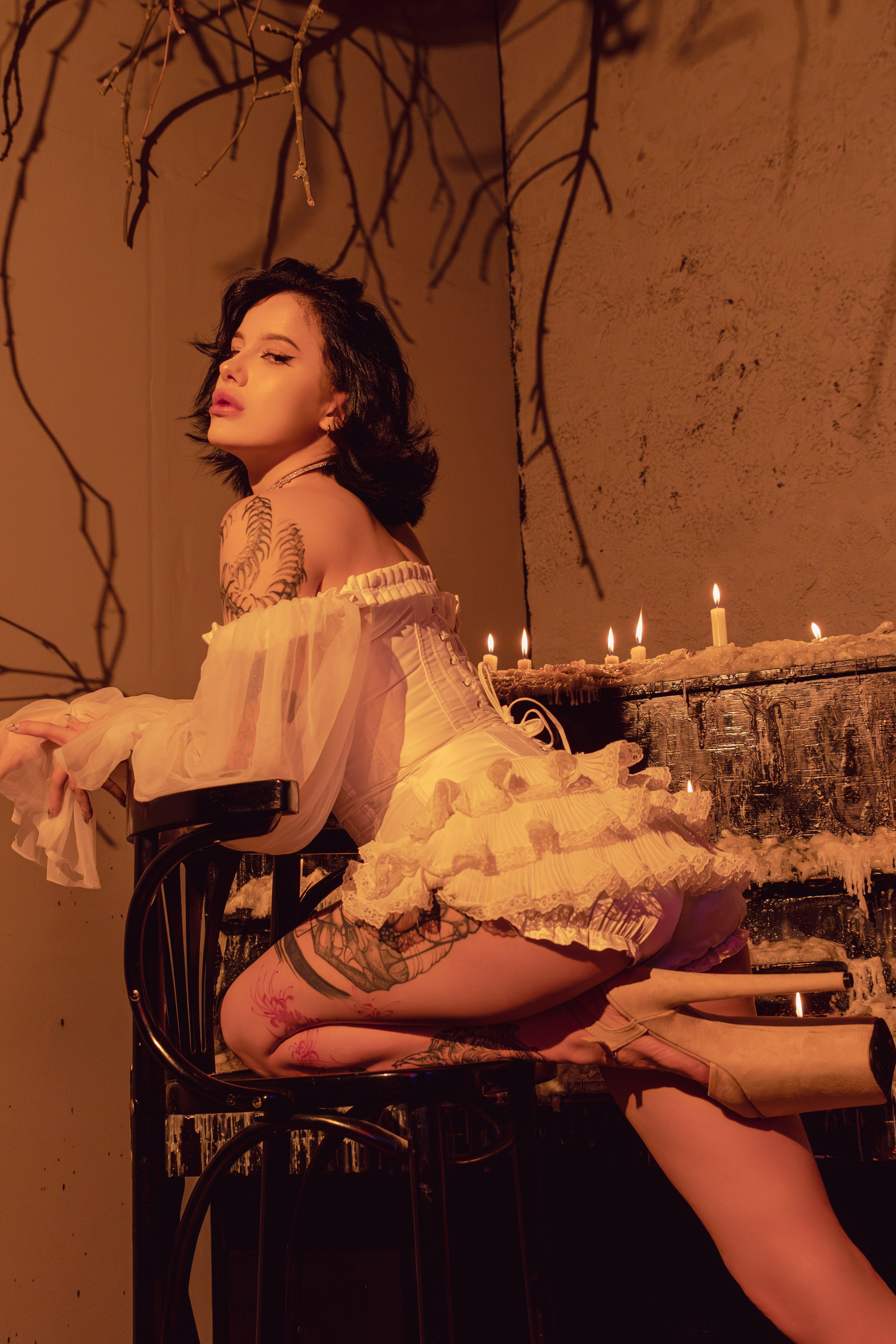 Женские образы с винтажным шармом