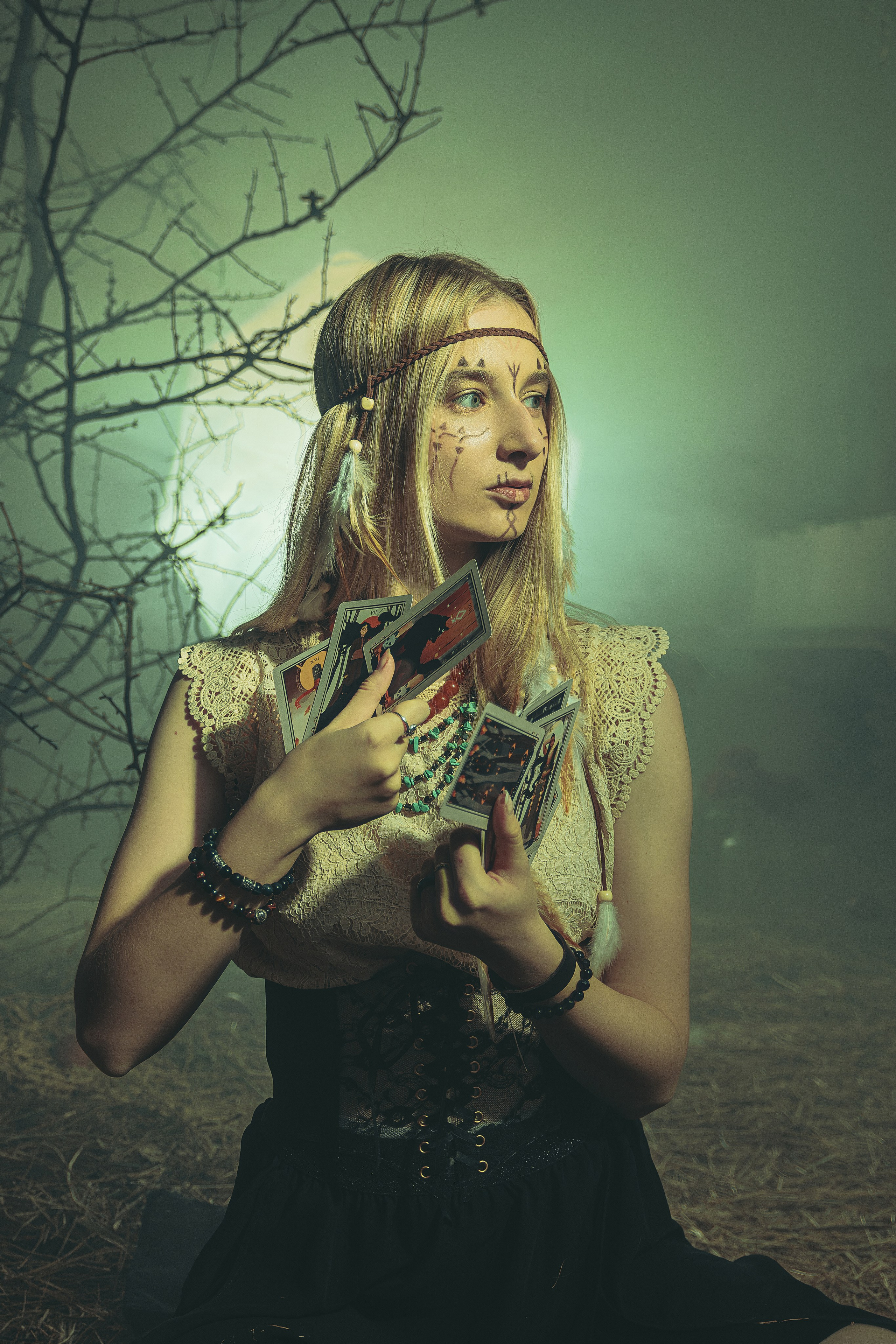 Индивидуальная съёмка в Ростове на Дону для Александры. Тематическая творческая фотосъёмка на скандинавскую тематику. Скандинавская мифология фотосессия 