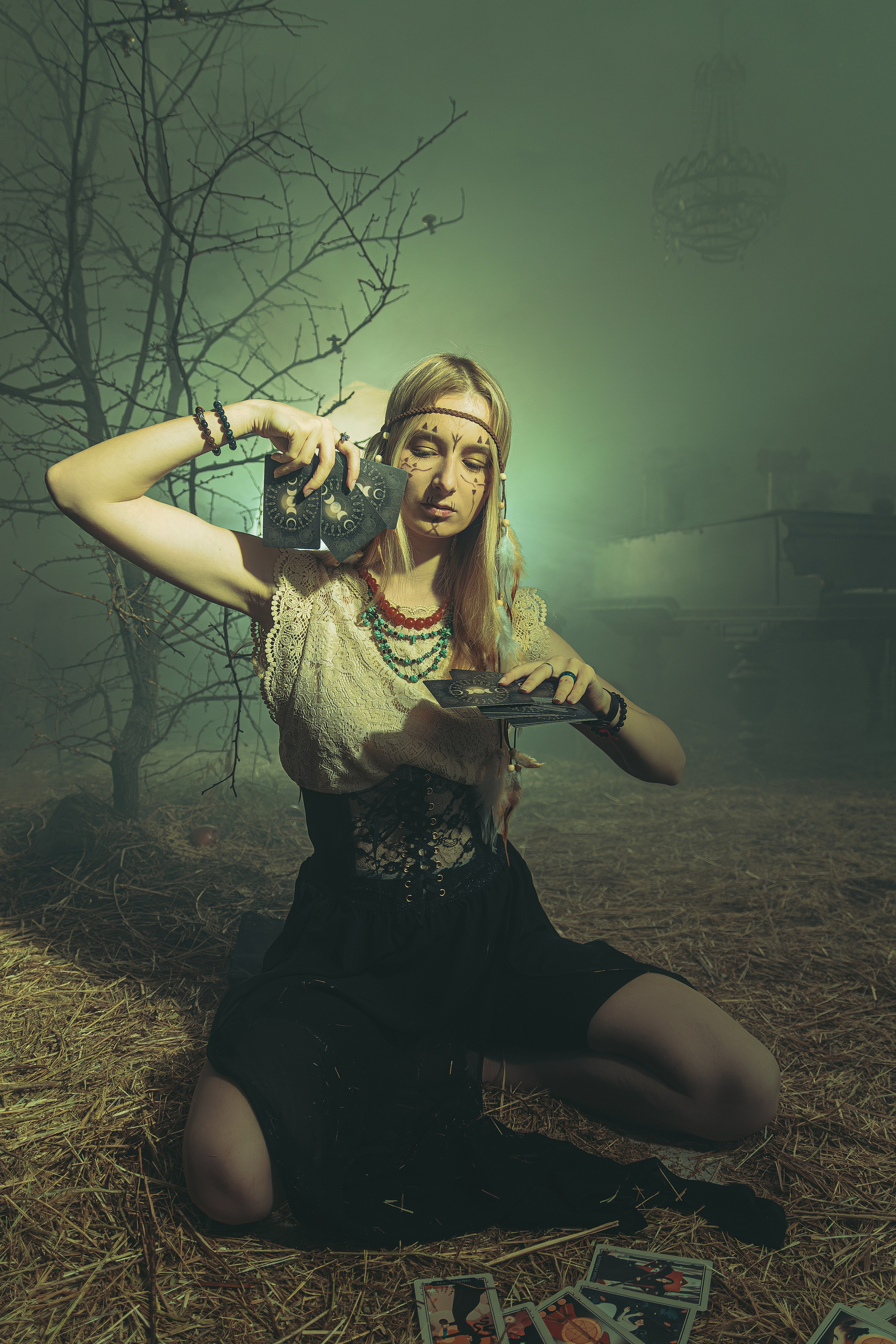 Индивидуальная съёмка в Ростове на Дону для Александры. Тематическая творческая фотосъёмка на скандинавскую тематику. Скандинавская мифология фотосессия 