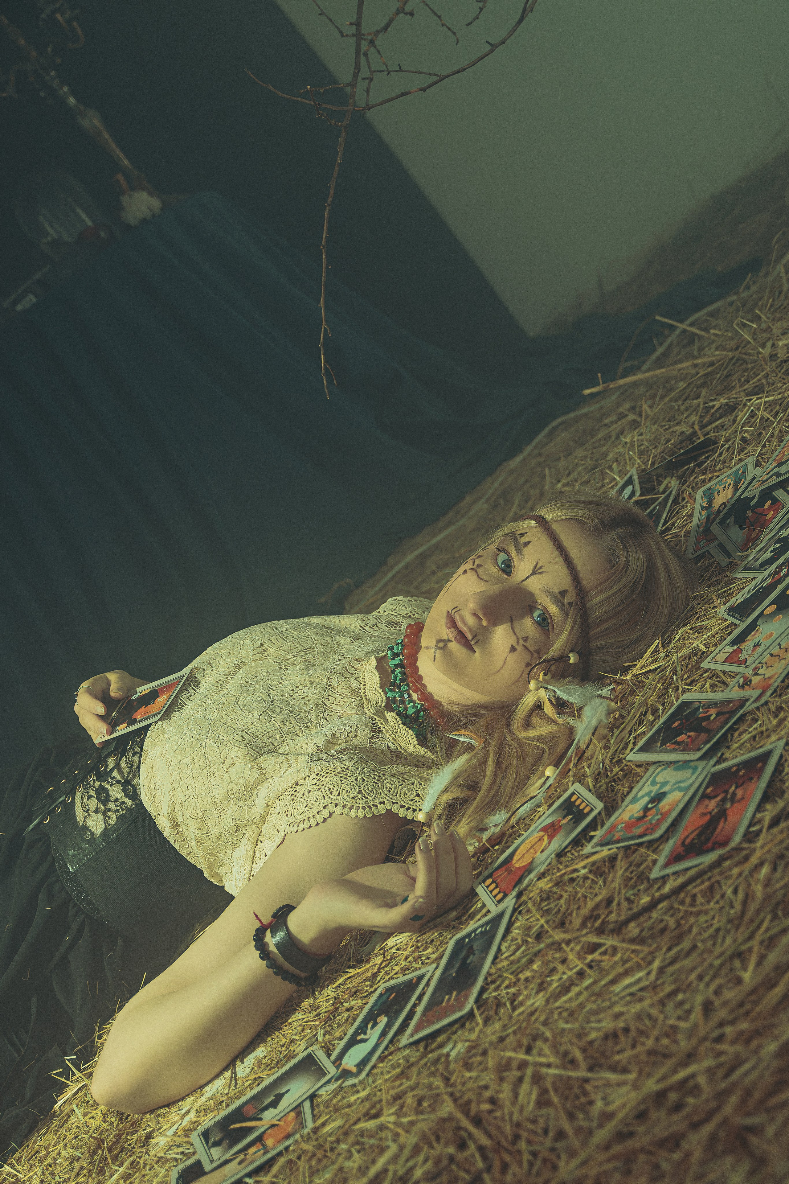 Индивидуальная съёмка в Ростове на Дону для Александры. Тематическая творческая фотосъёмка на скандинавскую тематику. Скандинавская мифология фотосессия 