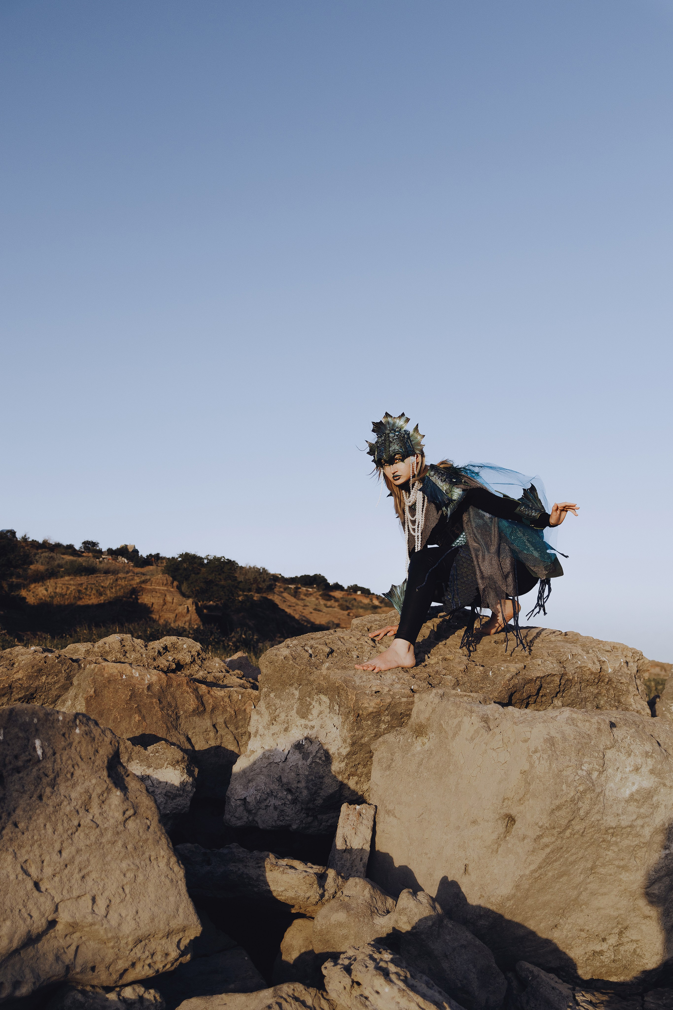 Фэнтези морской фотопроект в Ростове-на-Дону. Креативный фэнтези проект на тему моря в Ростове-на-Дону. Арт фотограф LaKazaretto портфолио. Женский фотограф Антон Казарин в Ростове-на-Дону.