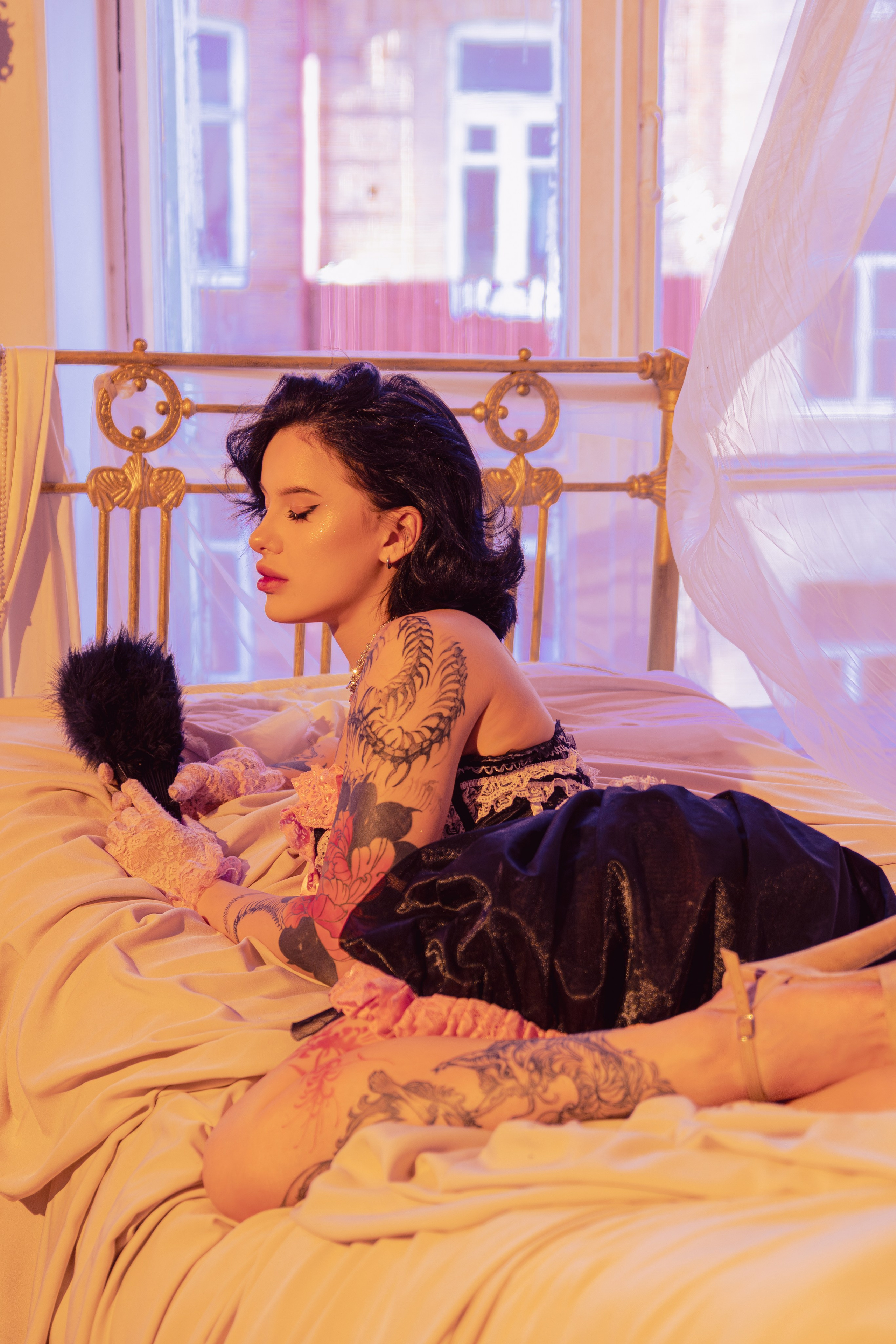 Романтическая съёмка с элементами ню