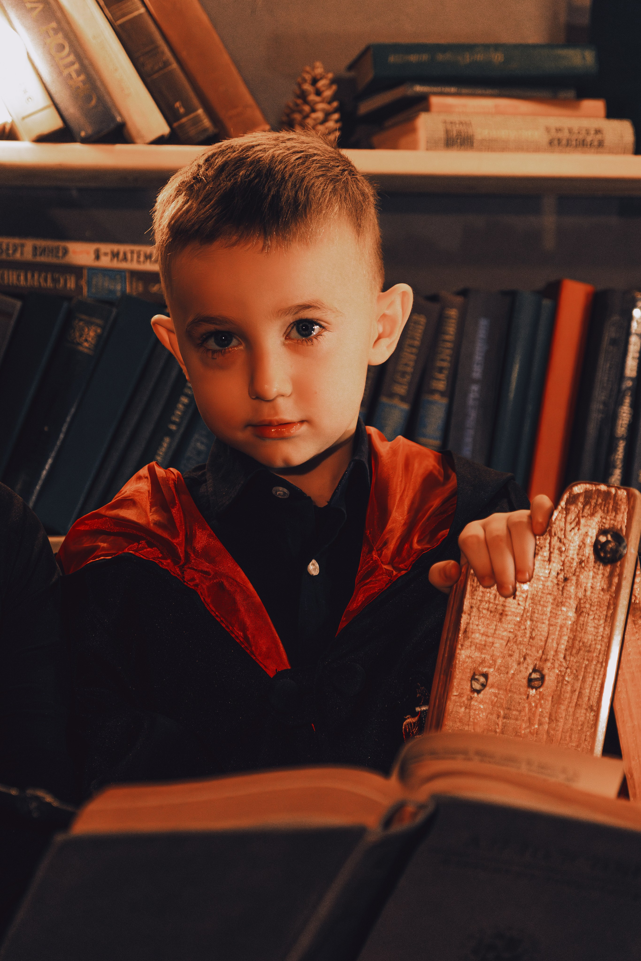 Детская фотосессия в образе Гарри Поттера. Креативная фотосъёмка детей в Ростове-на-Дону.