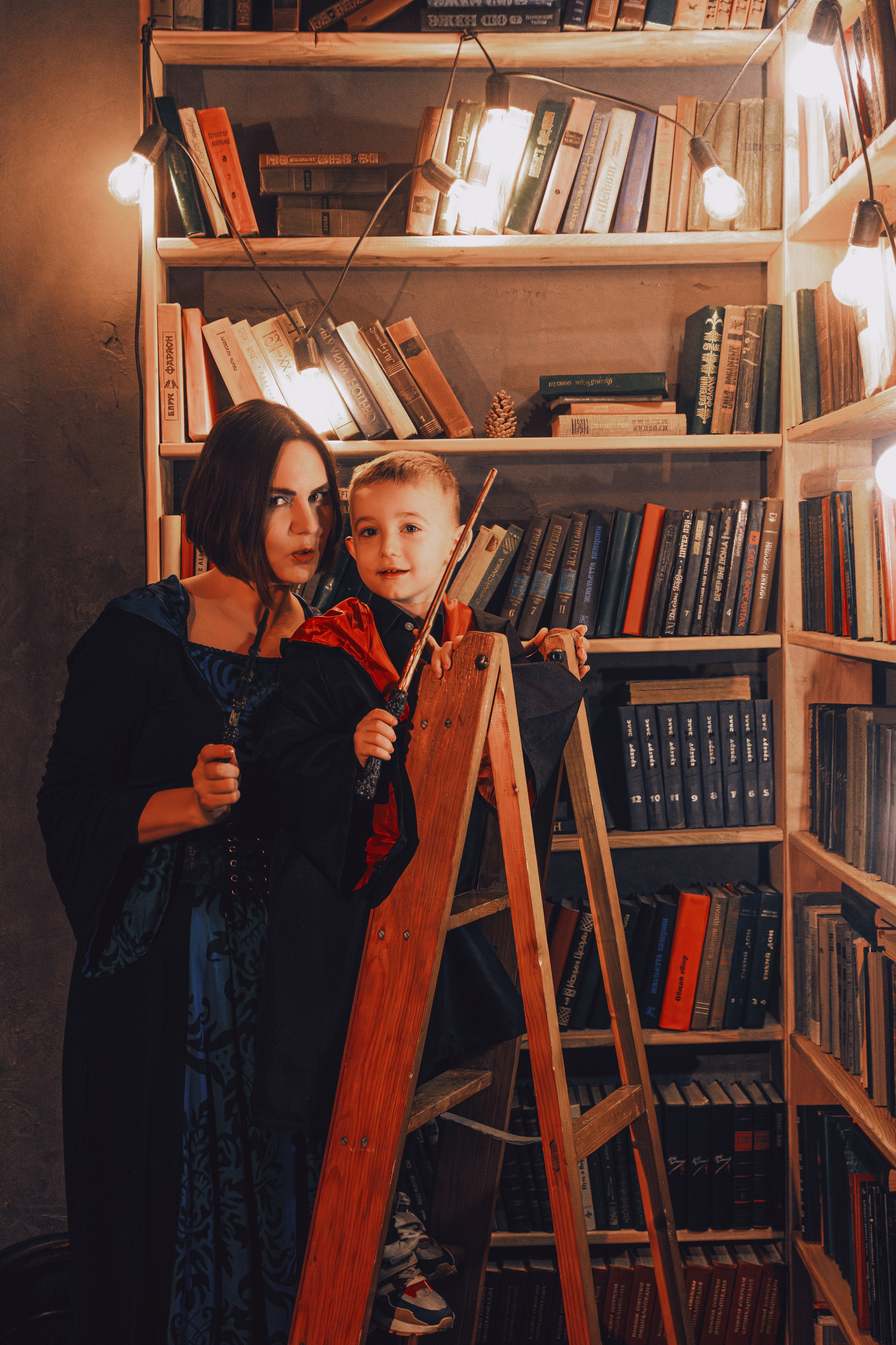 Детская фотосессия в образе Гарри Поттера. Креативная фотосъёмка детей в Ростове-на-Дону.