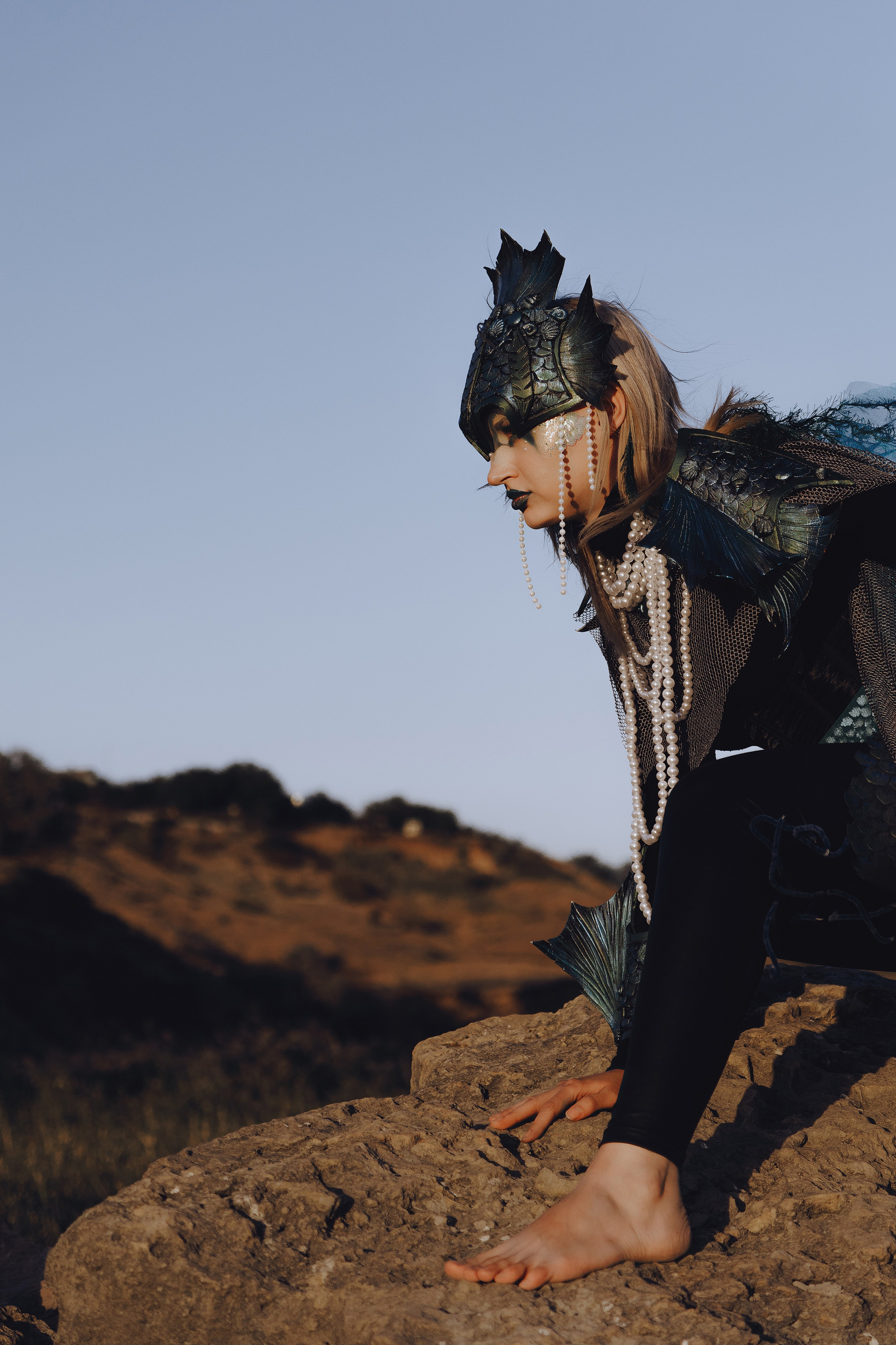 Фэнтези морской фотопроект в Ростове-на-Дону. Креативный фэнтези проект на тему моря в Ростове-на-Дону. Арт фотограф LaKazaretto портфолио. Женский фотограф Антон Казарин в Ростове-на-Дону.