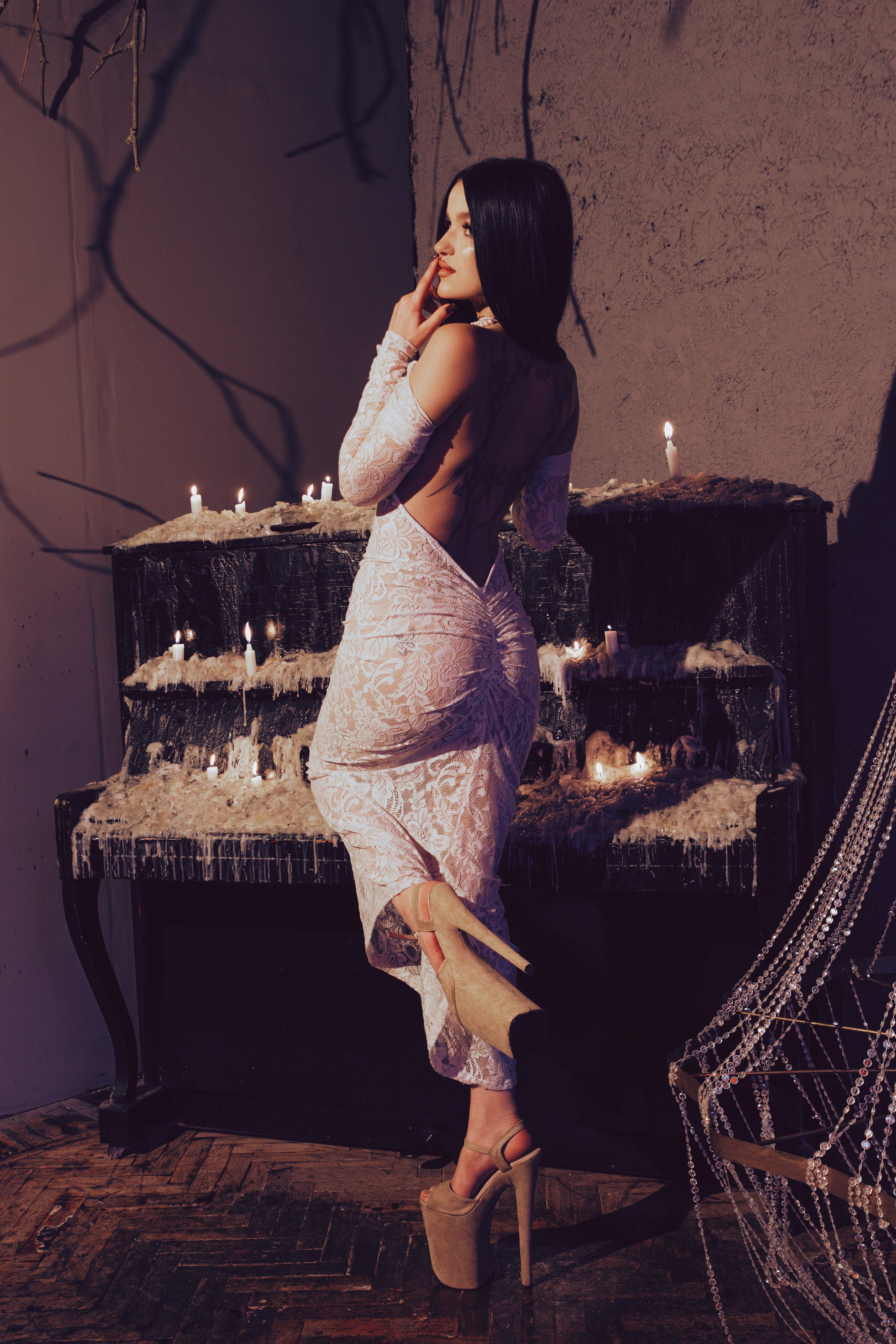 Женские портреты в духе старой школы фотографии