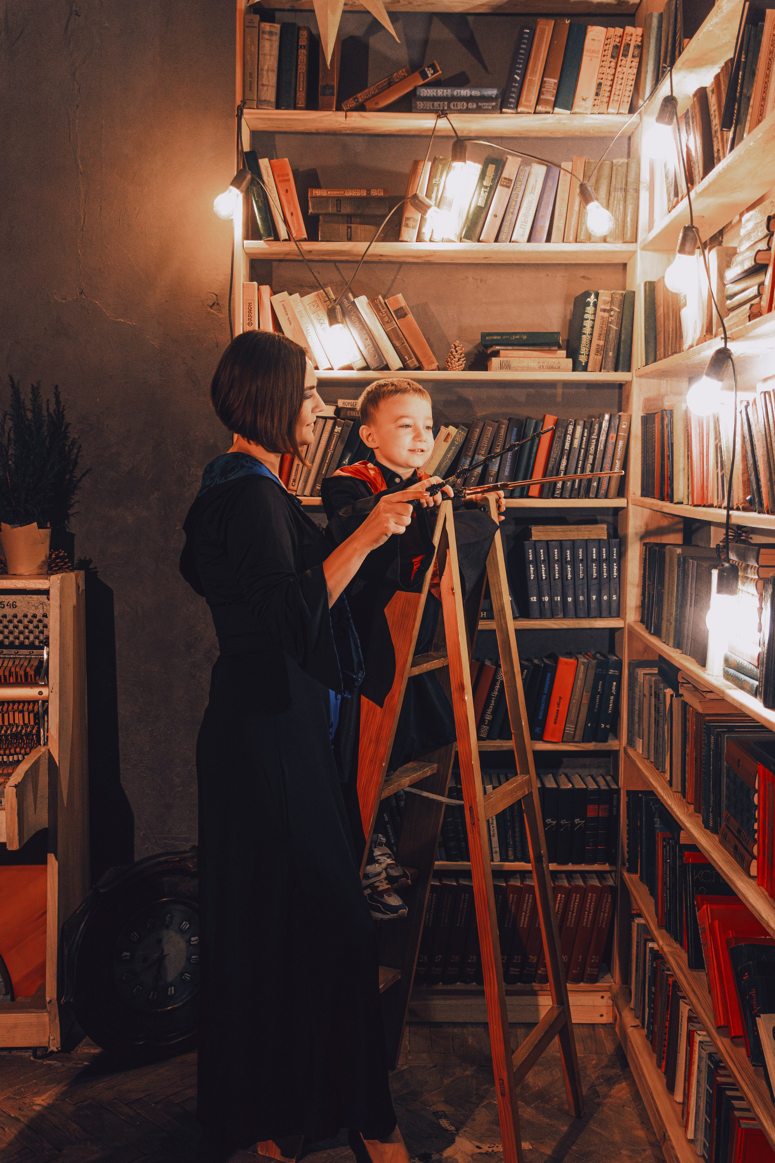 Детская фотосессия в образе Гарри Поттера. Креативная фотосъёмка детей в Ростове-на-Дону.