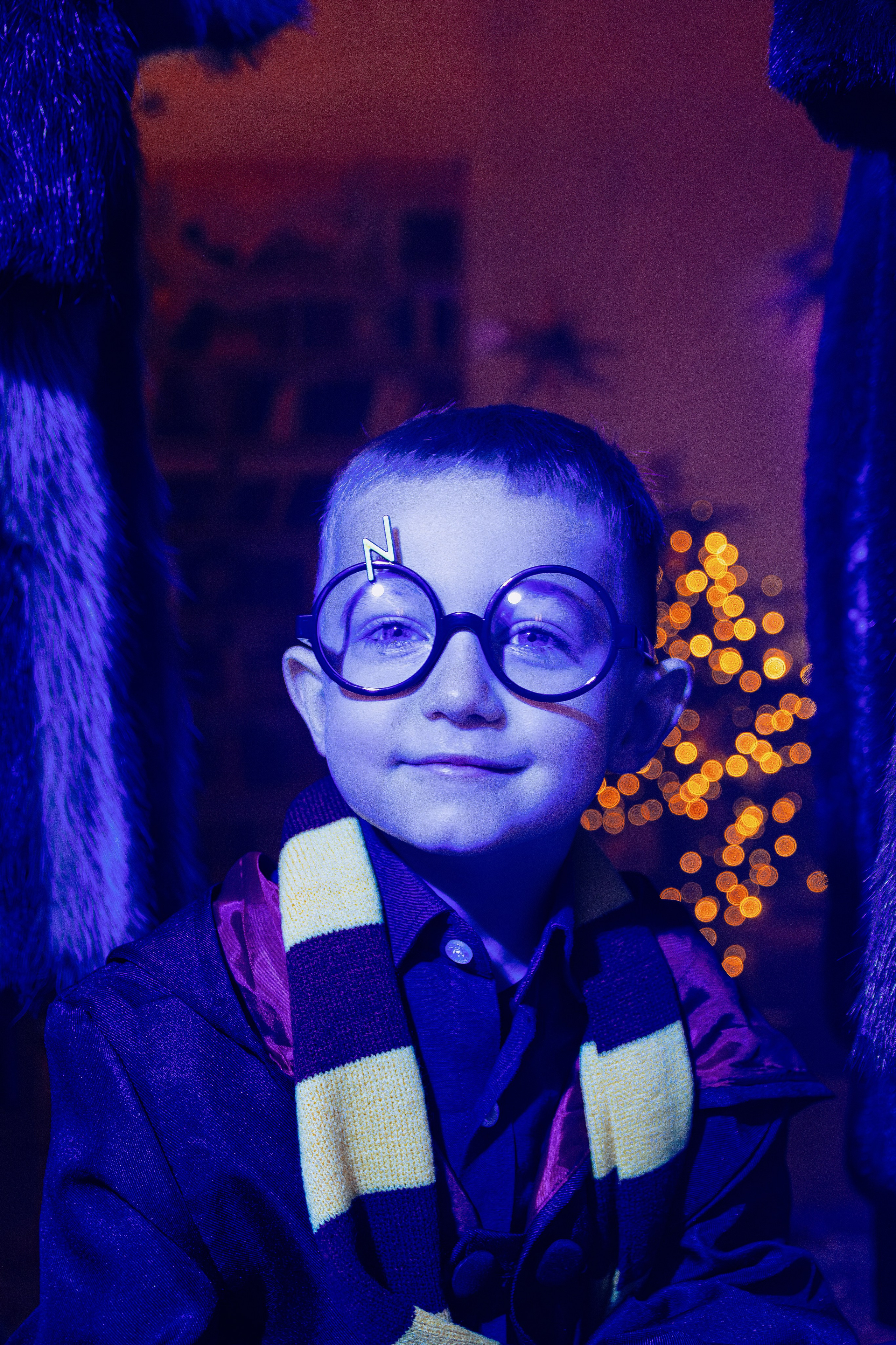 Детская фотосессия в образе Гарри Поттера. Креативная фотосъёмка детей в Ростове-на-Дону.