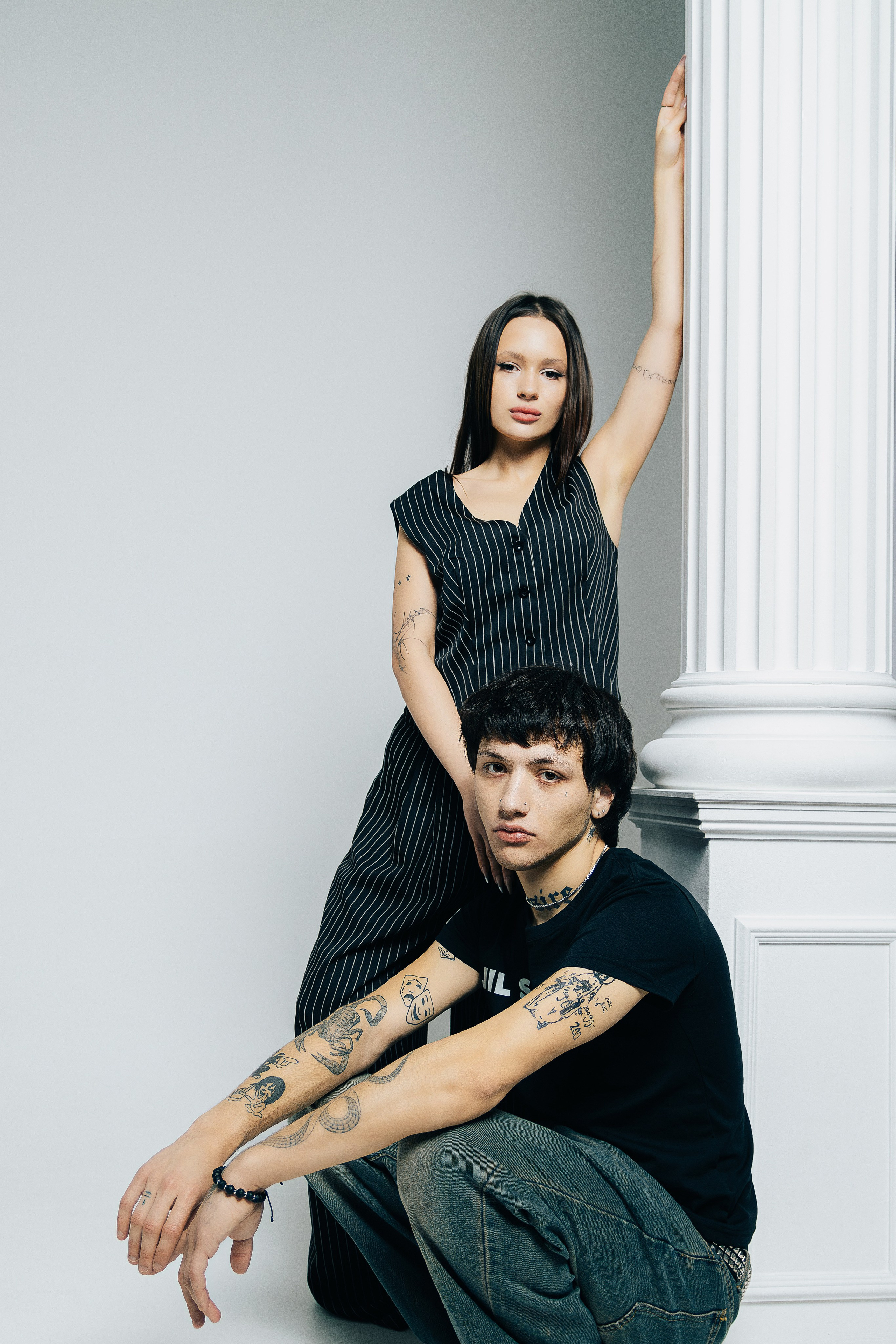 Красивая фотосессия Артура и Лилии в Ростове на Дону. Мужской и женский фотограф в Ростове на Дону. Женский портрет, эстетика красивой девушки