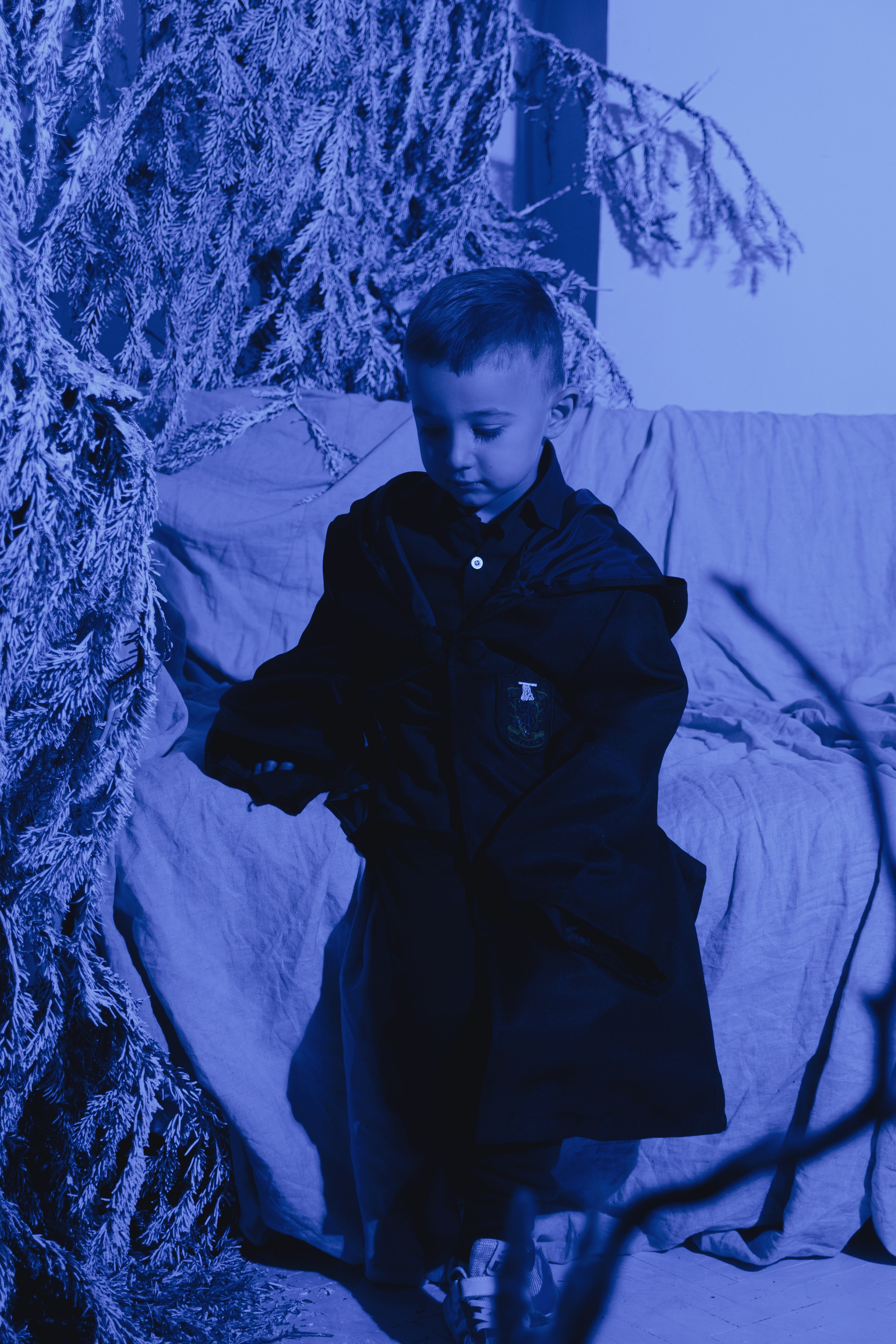 Детская фотосессия в образе Гарри Поттера. Креативная фотосъёмка детей в Ростове-на-Дону.