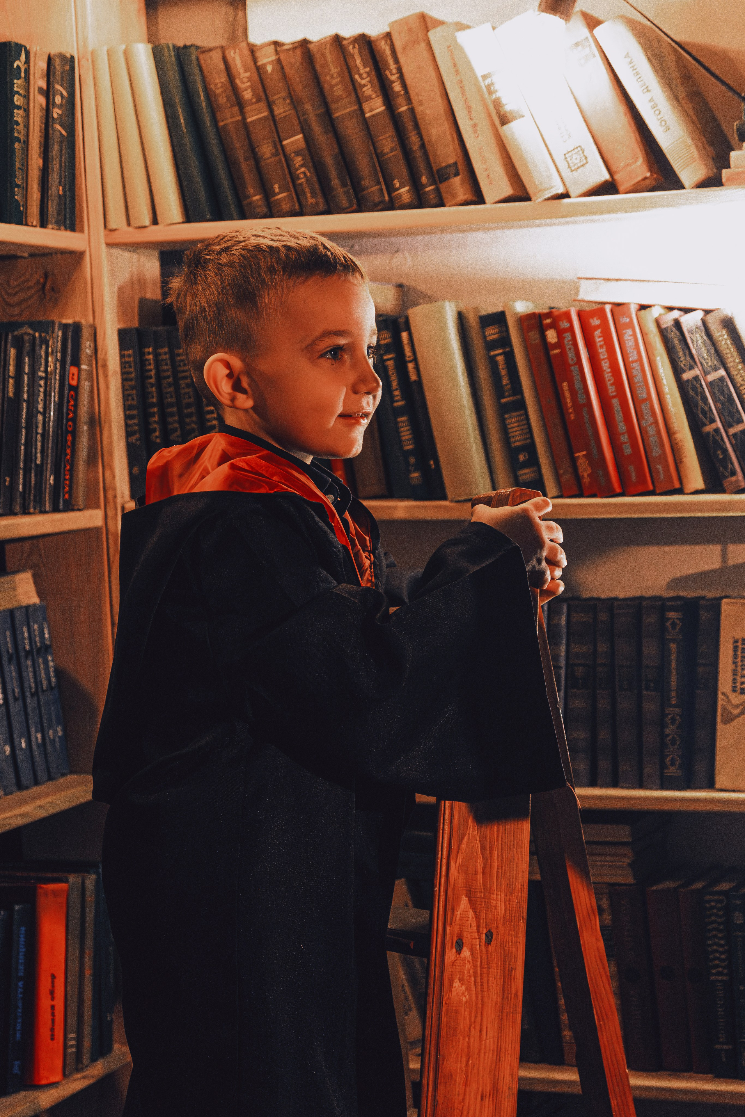 Детская фотосессия в образе Гарри Поттера. Креативная фотосъёмка детей в Ростове-на-Дону.