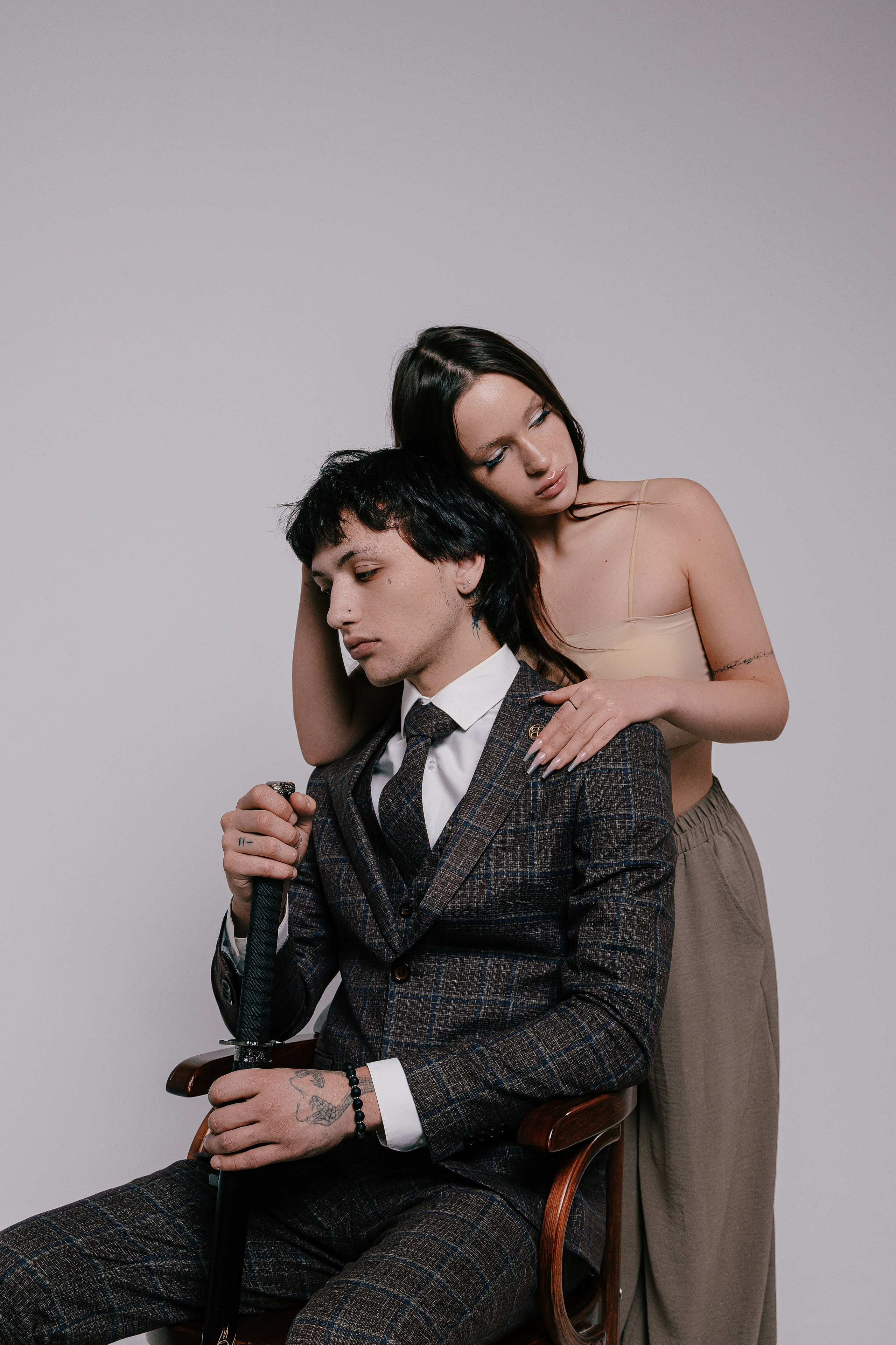 Красивая фотосессия Артура и Лилии в Ростове на Дону. Мужской и женский фотограф в Ростове на Дону. Женский портрет, эстетика красивой девушки