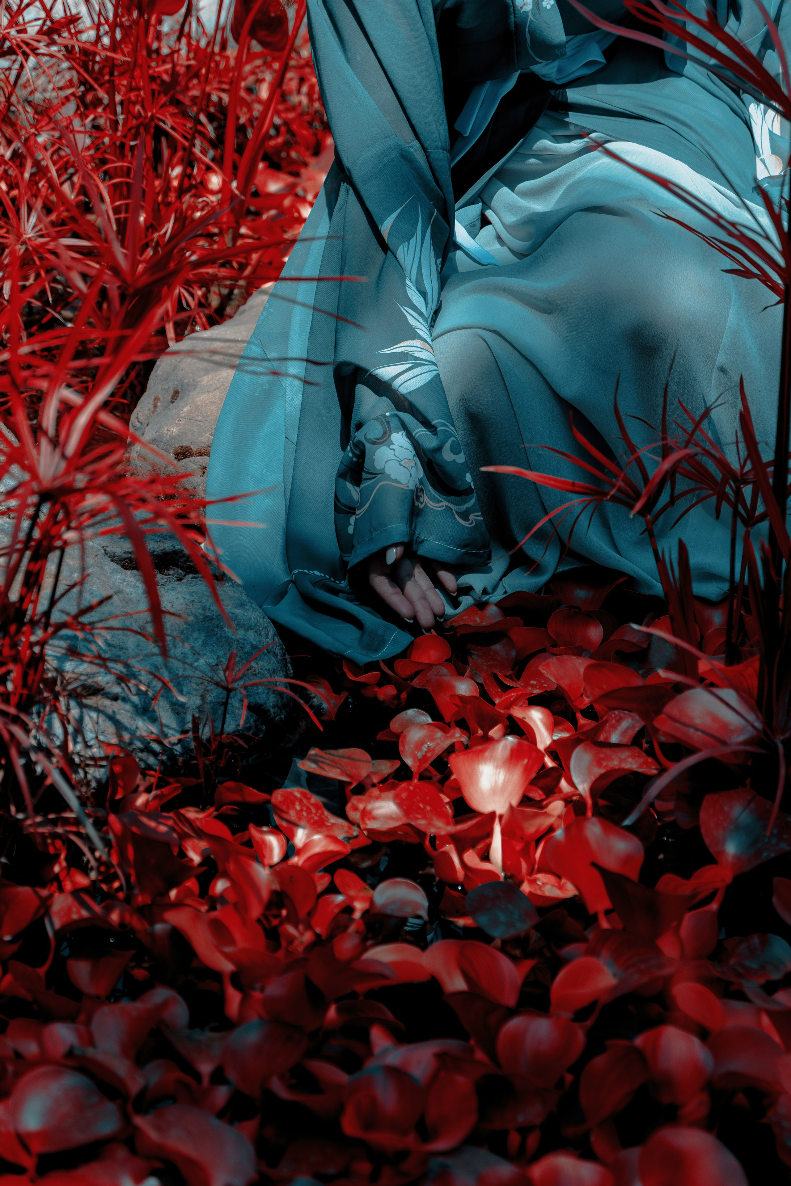 Фотосессия в японском стиле в краснодаре в парке Галицкого. прекрасный образ гейши и женская эстетика. Красивая природа Японии. 