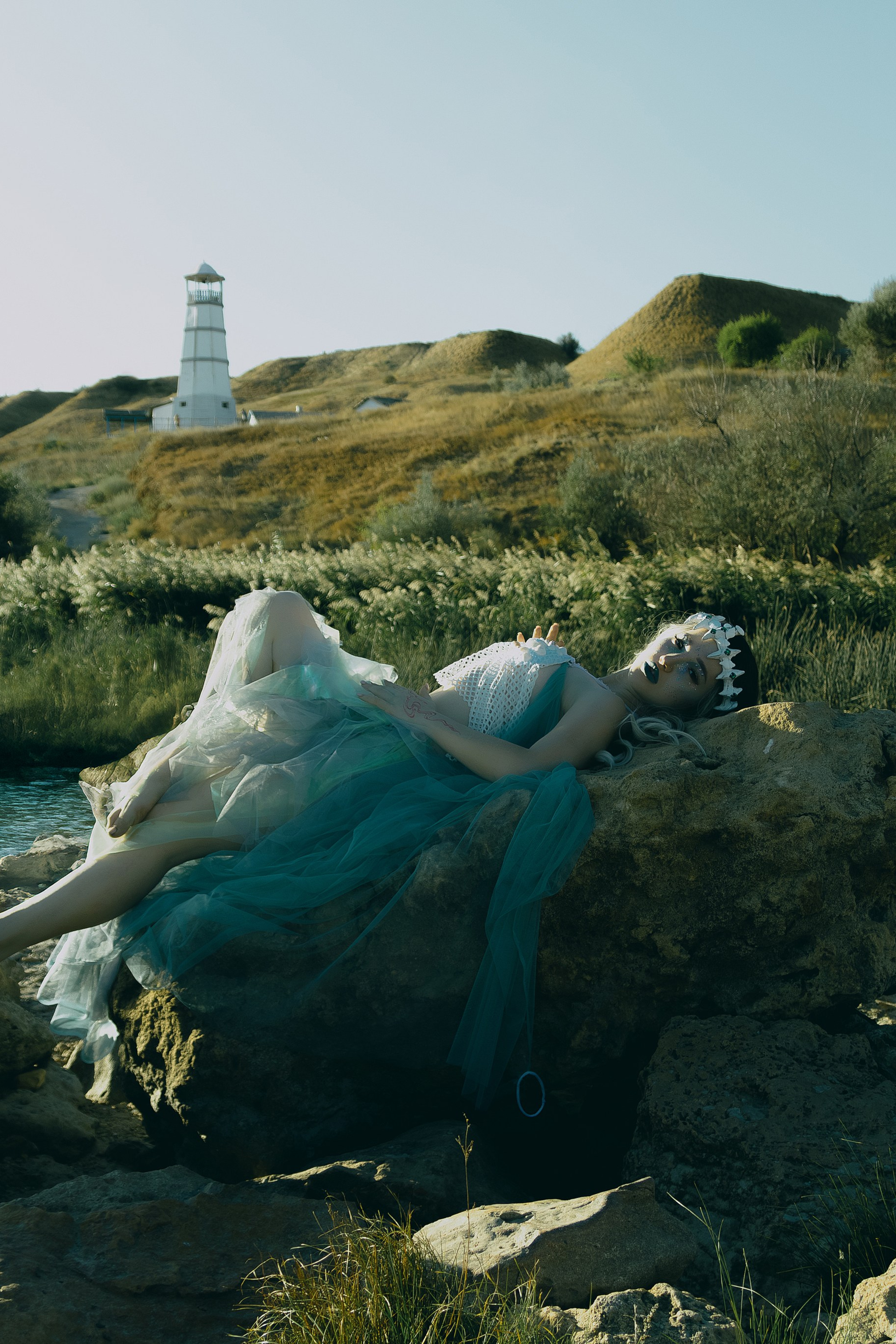 Фэнтези морской фотопроект в Ростове-на-Дону. Креативный фэнтези проект на тему моря в Ростове-на-Дону. Арт фотограф LaKazaretto портфолио. Женский фотограф Антон Казарин в Ростове-на-Дону.