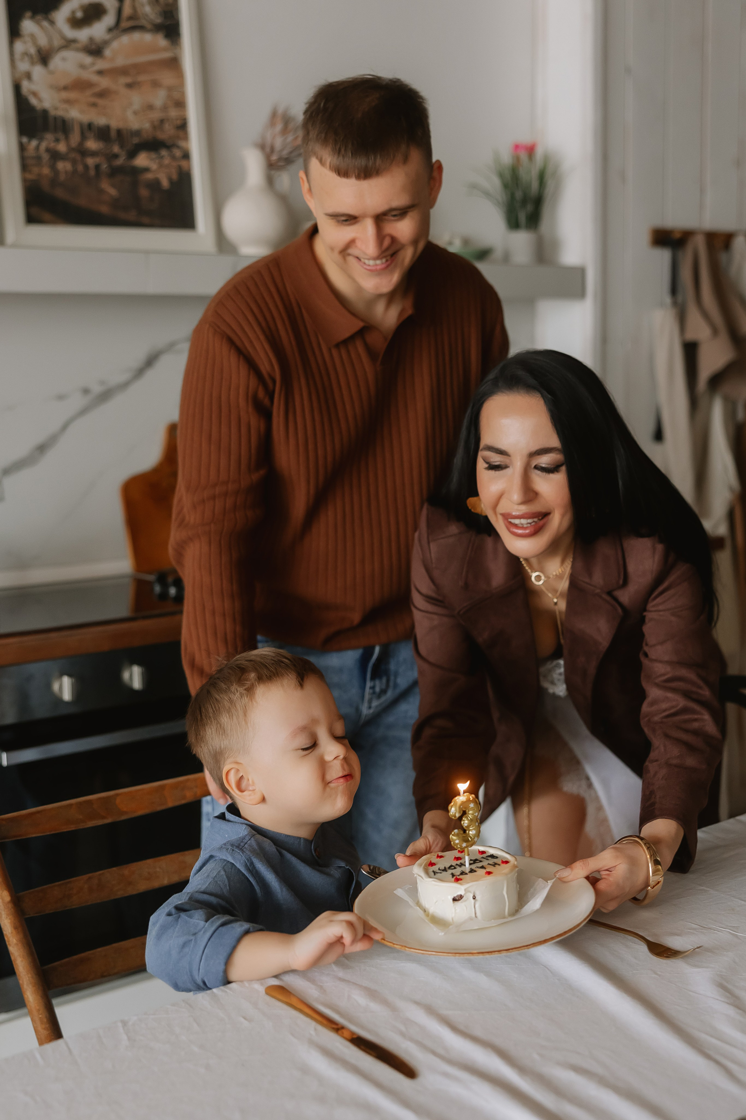 Владик, Настя и Денис