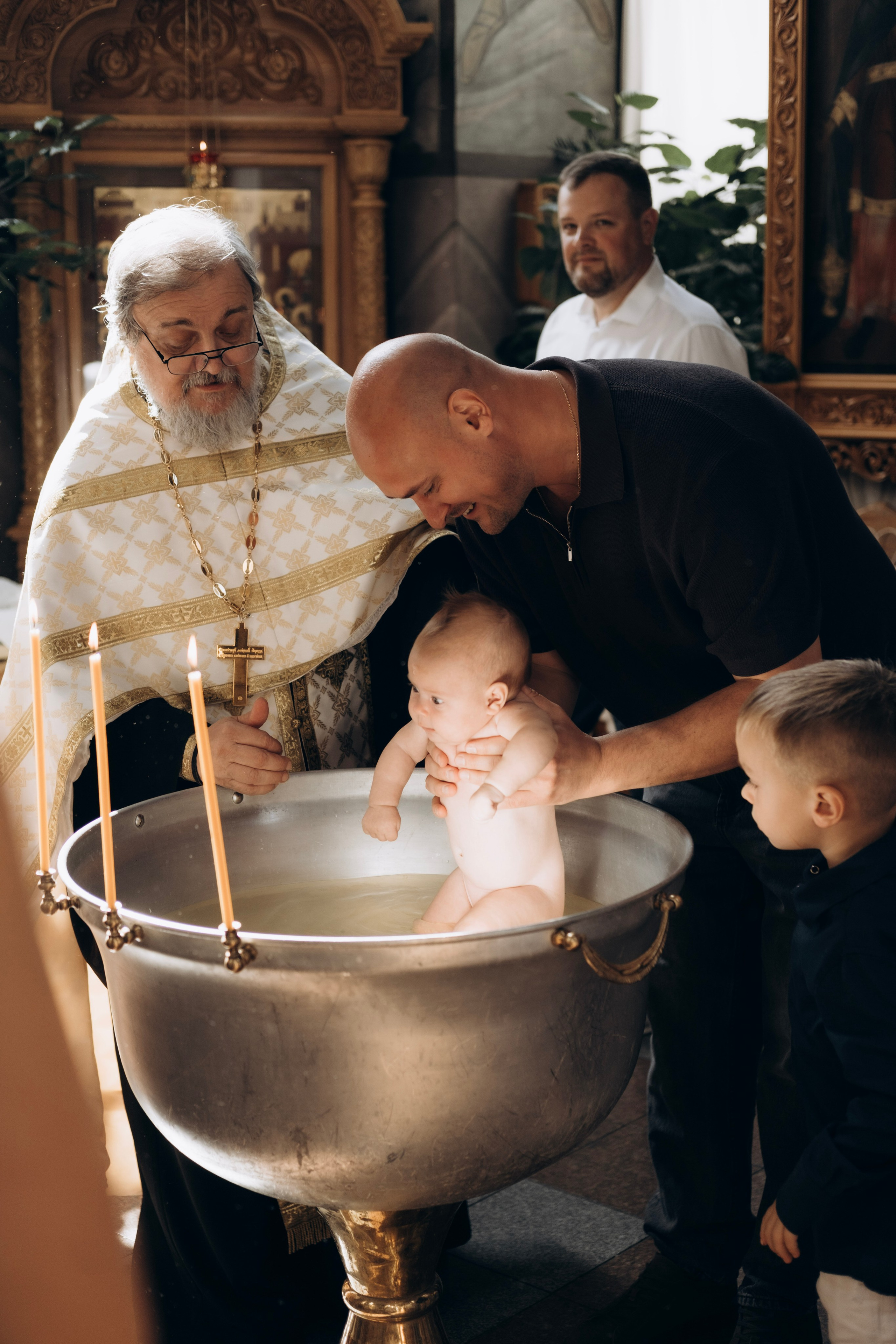 Таинство Крещения Есении