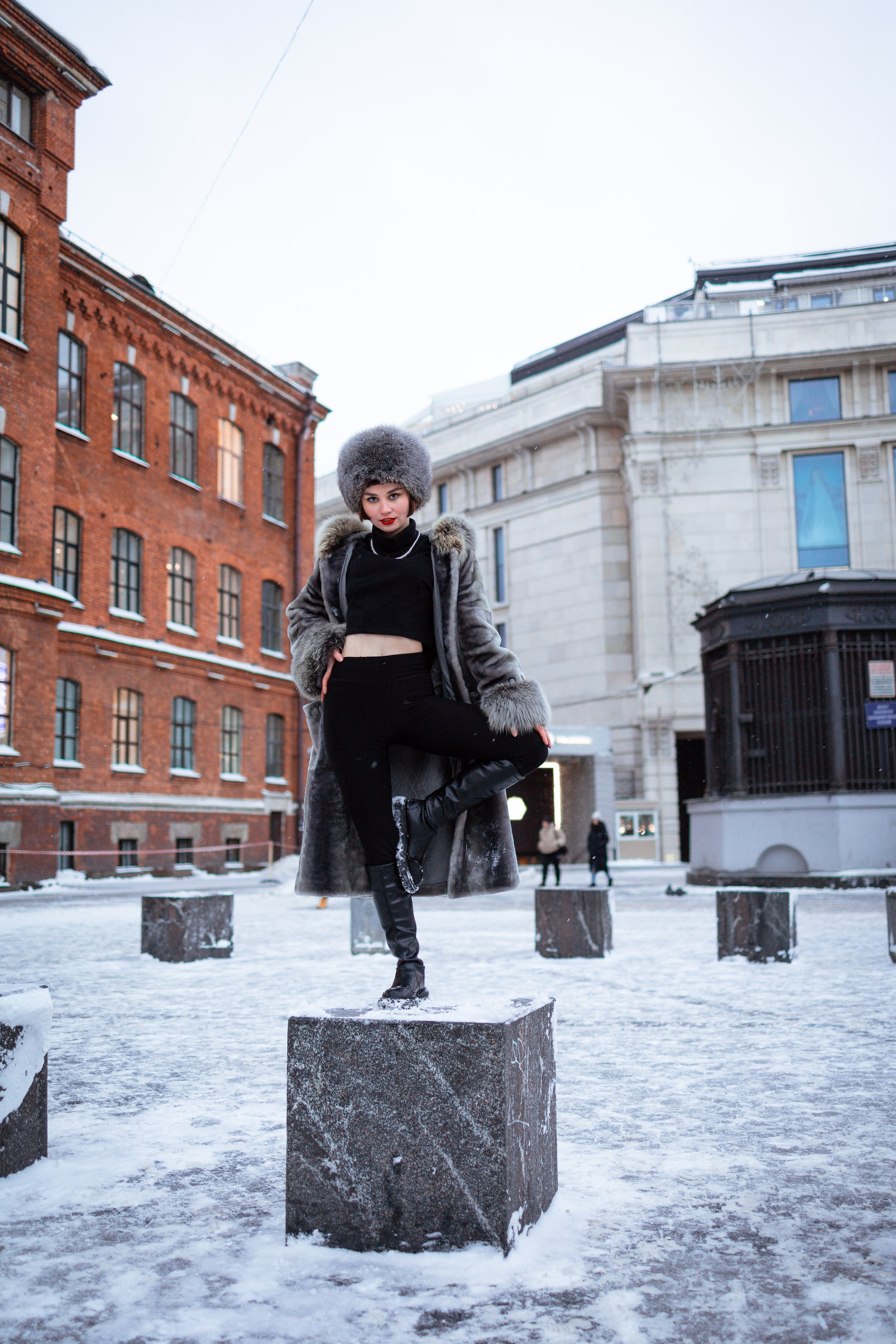 Winter Girl. Ларионова Виталина. Фотограф и видеограф в Санкт-Петербурге
