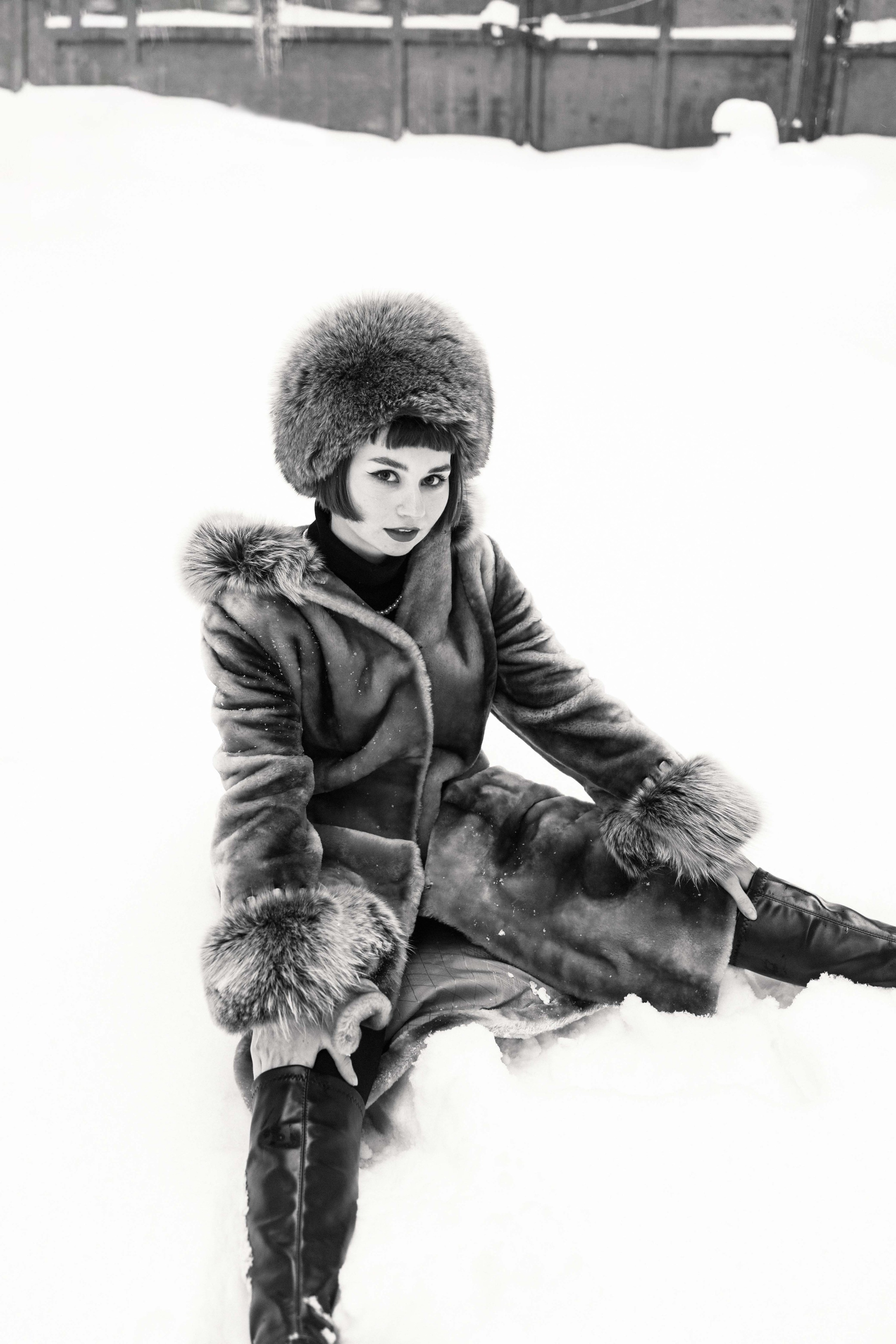 Winter Girl. Ларионова Виталина. Фотограф и видеограф в Санкт-Петербурге