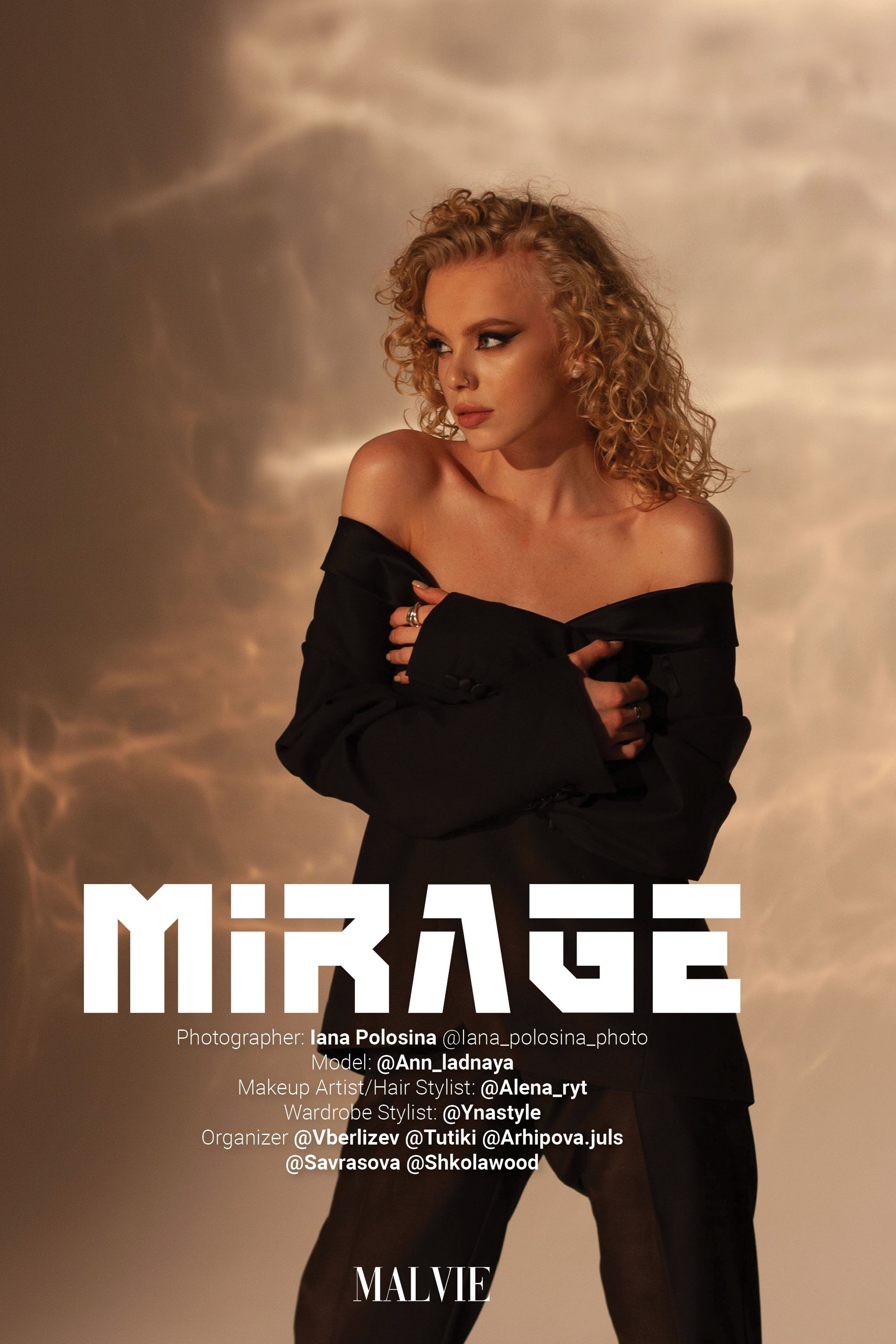 Mirage for MALVIE Fashion, Beauty&Art Magazine, Feb 2021