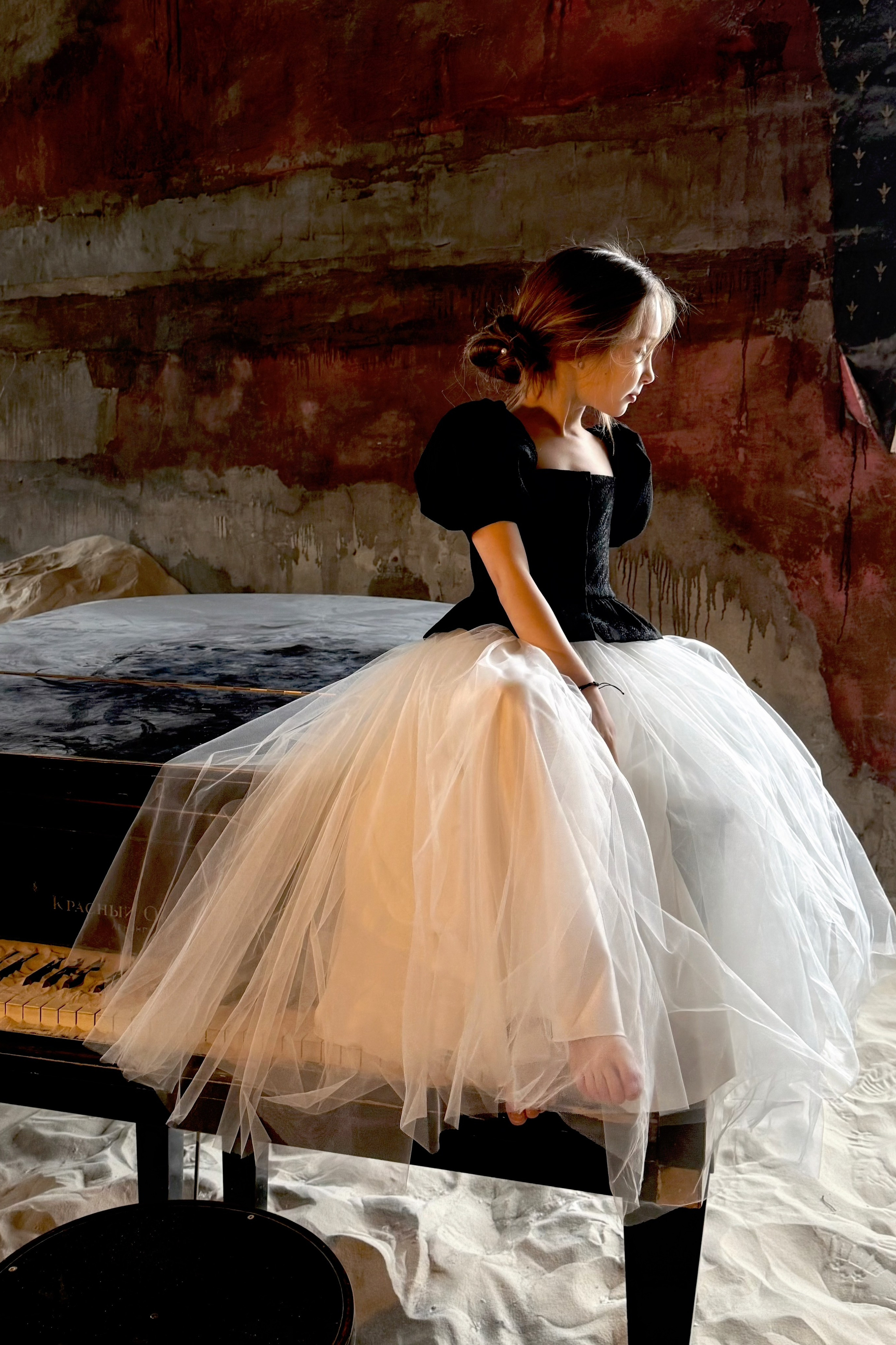 Фатиновая юбка ‘Jolie Tulle’ White Swan белая. Одежда для детей