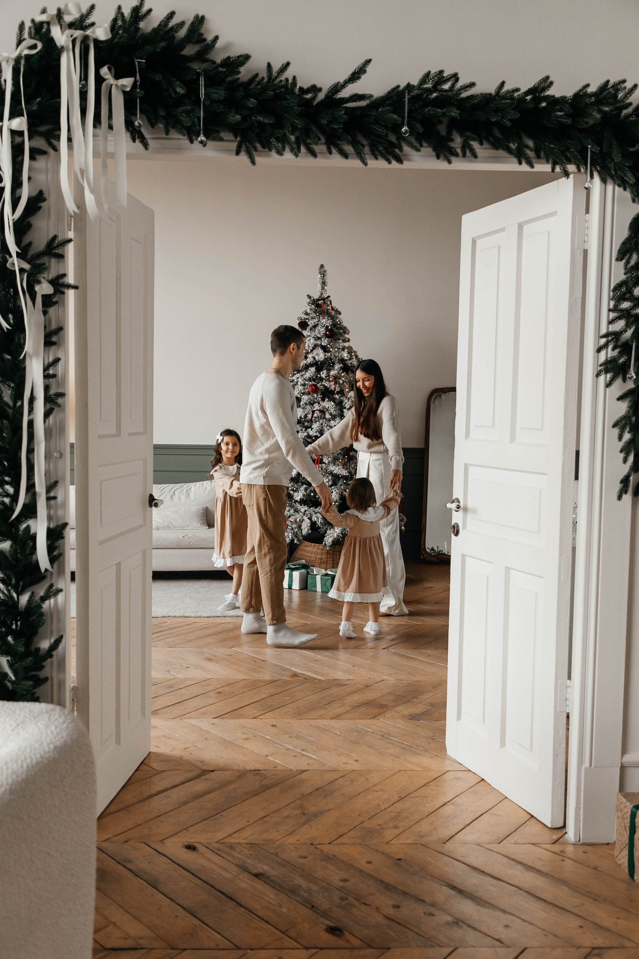 Новогодняя фотосессия в Dacha loft