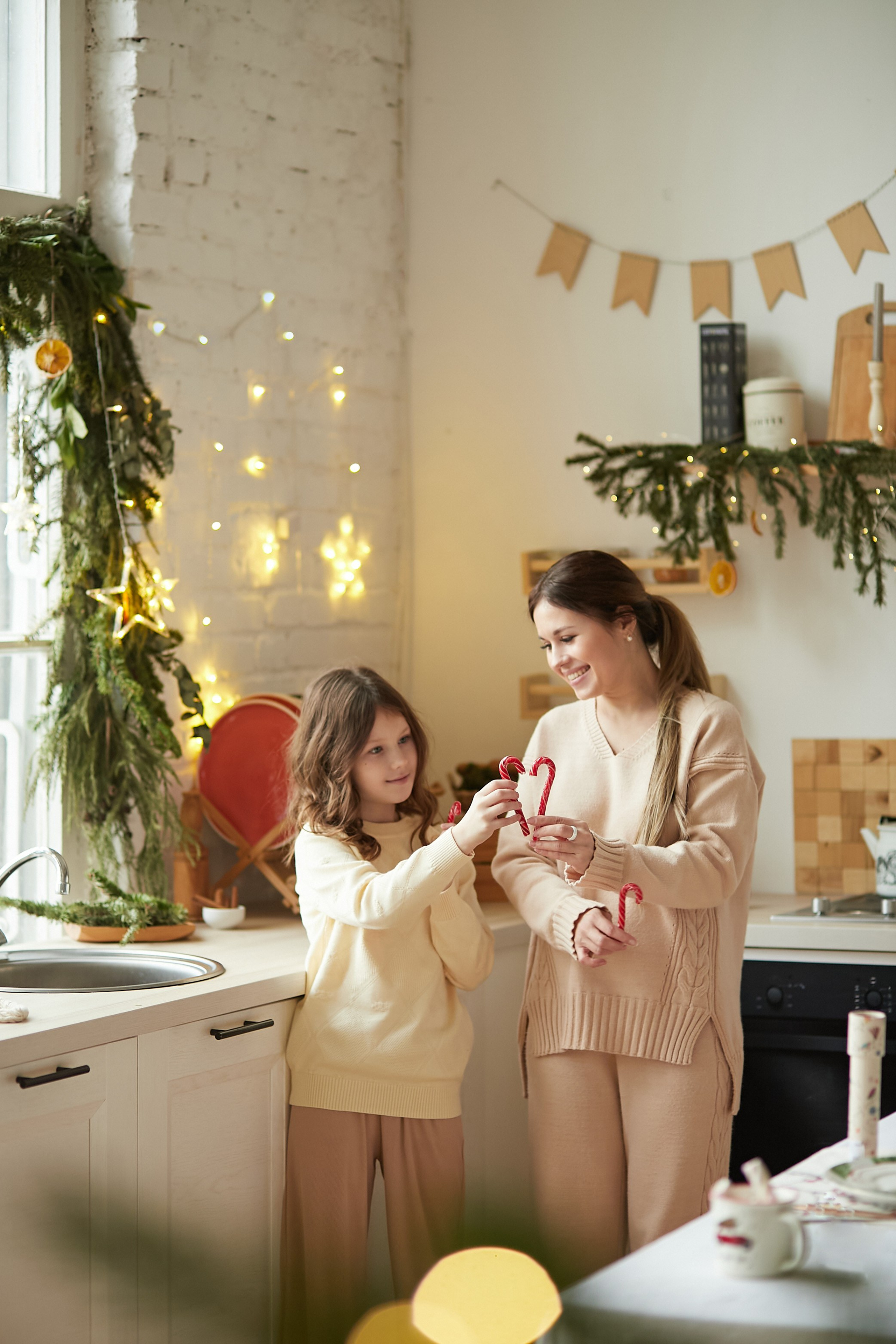 Катя и Анечка в студии Loft potolok Краснодар