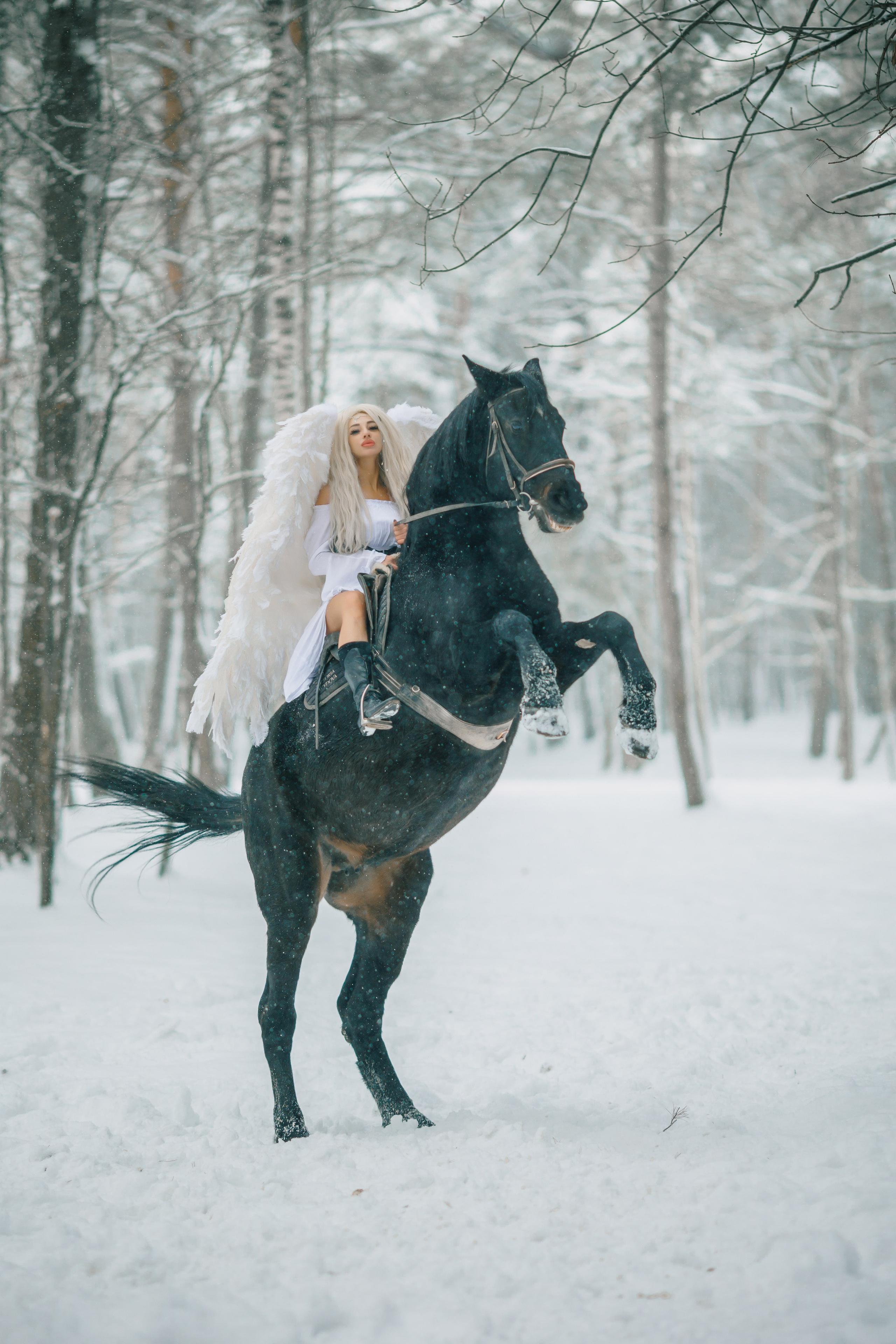 Фотосессии с животными. Сказочный фотограф в русском стиле в Москве Ангелина Старцева | Русский сказки|Фотосесессия в Азиатском стиле