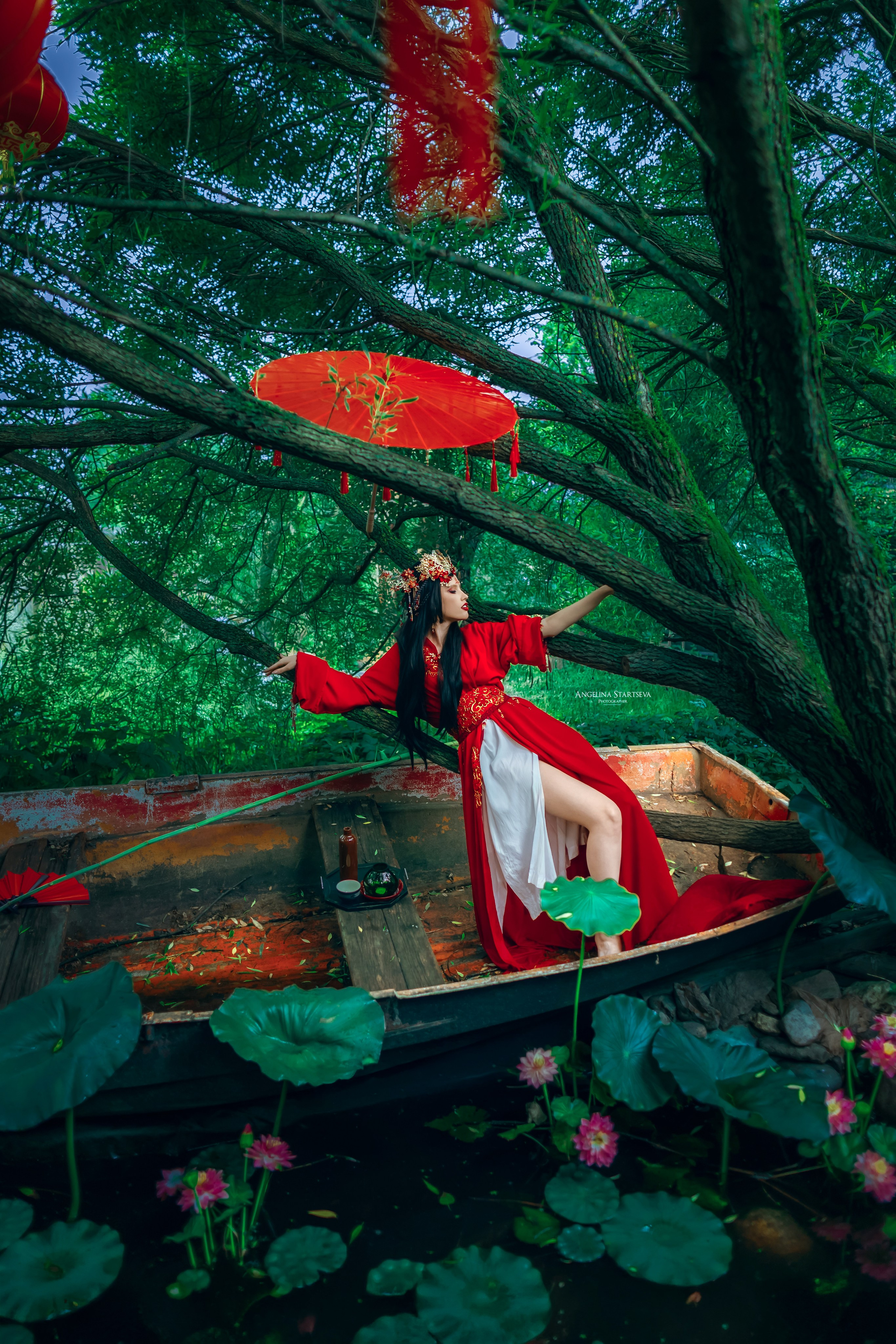 Бесконечная тоска в разлуке, 对分离的无尽渴望. Сказочный фотограф в русском стиле в Москве Ангелина Старцева | Русский сказки|Фотосесессия в Азиатском стиле