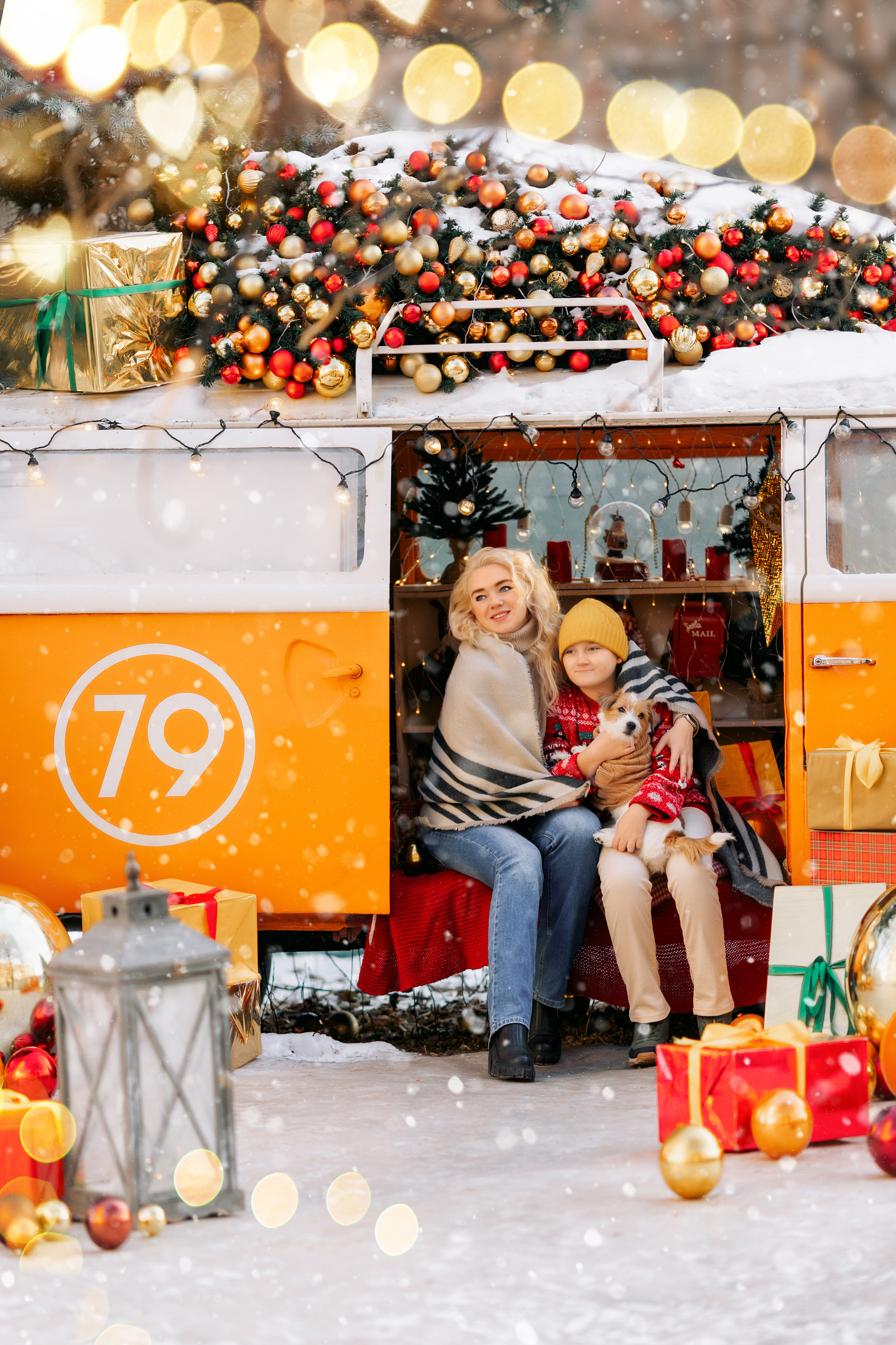 новогодний фургон