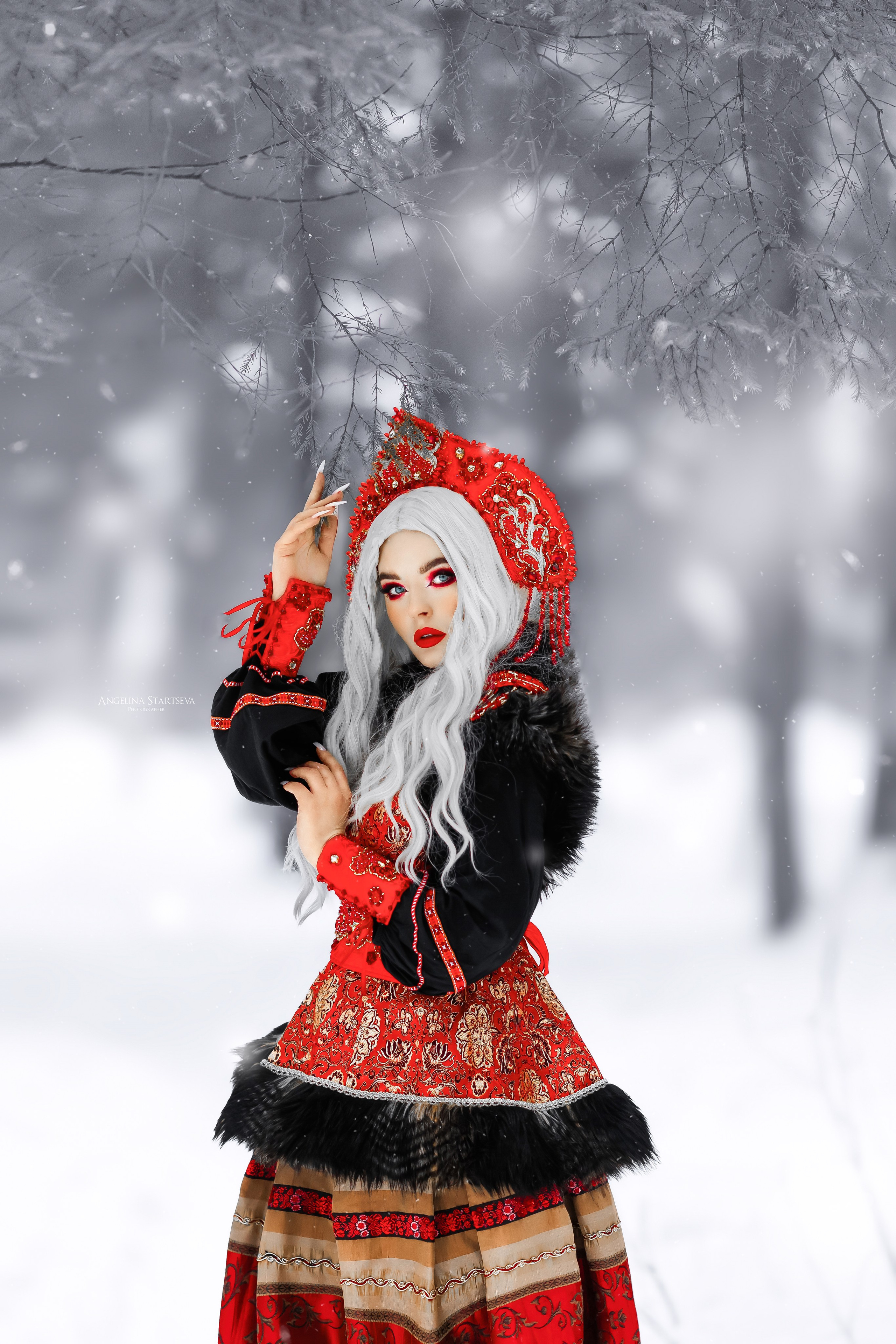 Горицвет. Сказочный фотограф в русском стиле в Москве Ангелина Старцева | Русский сказки|Фотосесессия в Азиатском стиле