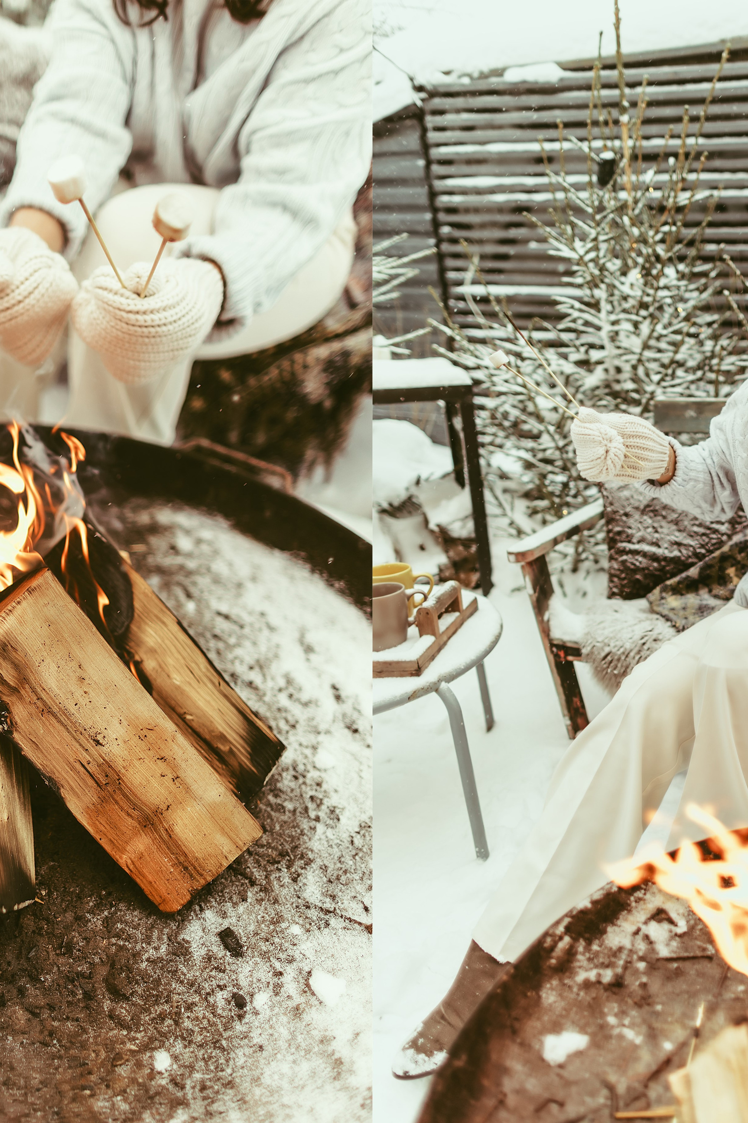 идеи для новогодний фото в Москве 