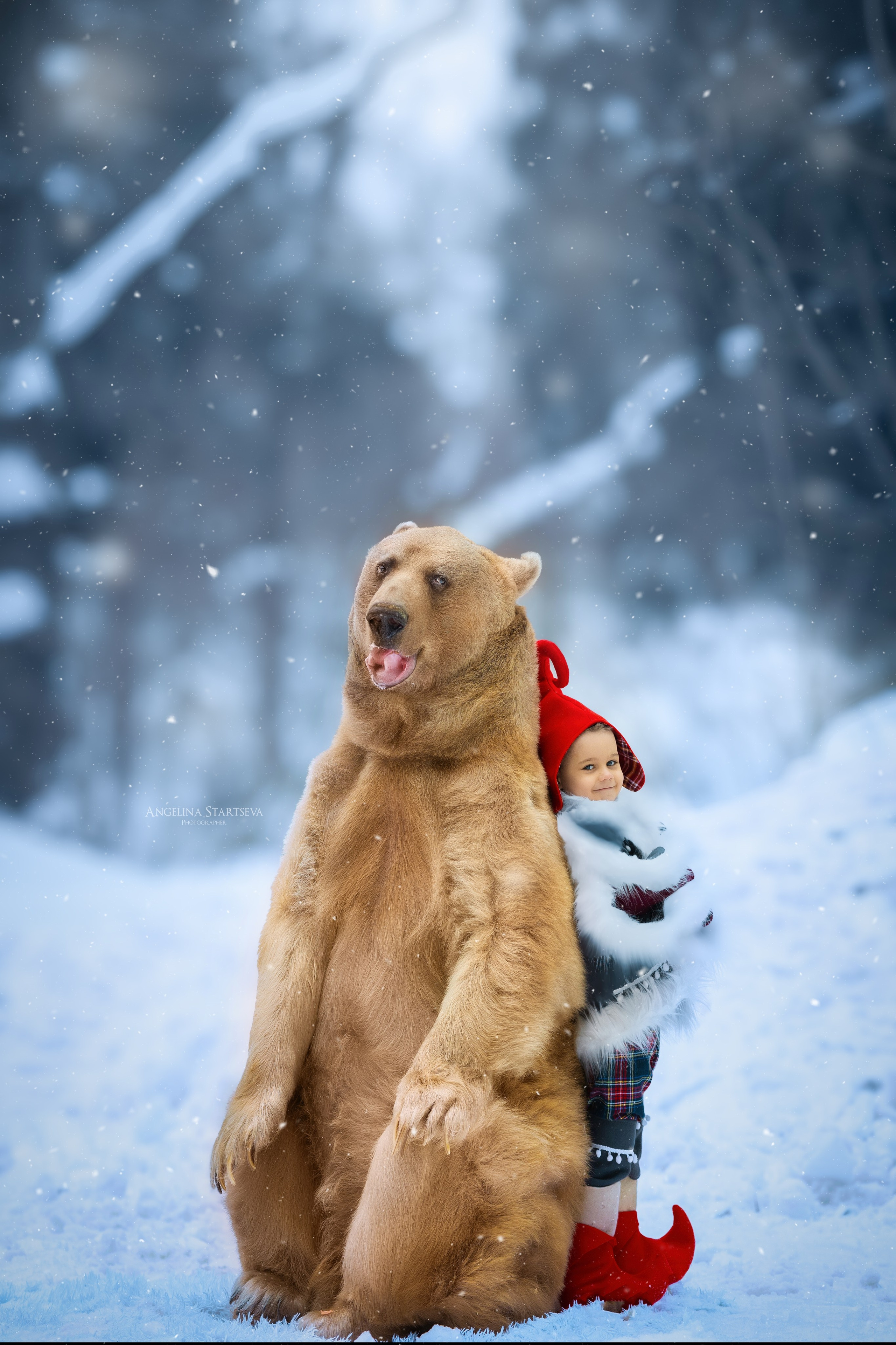Фотосессии с животными. Сказочный фотограф в русском стиле в Москве Ангелина Старцева | Русский сказки|Фотосесессия в Азиатском стиле