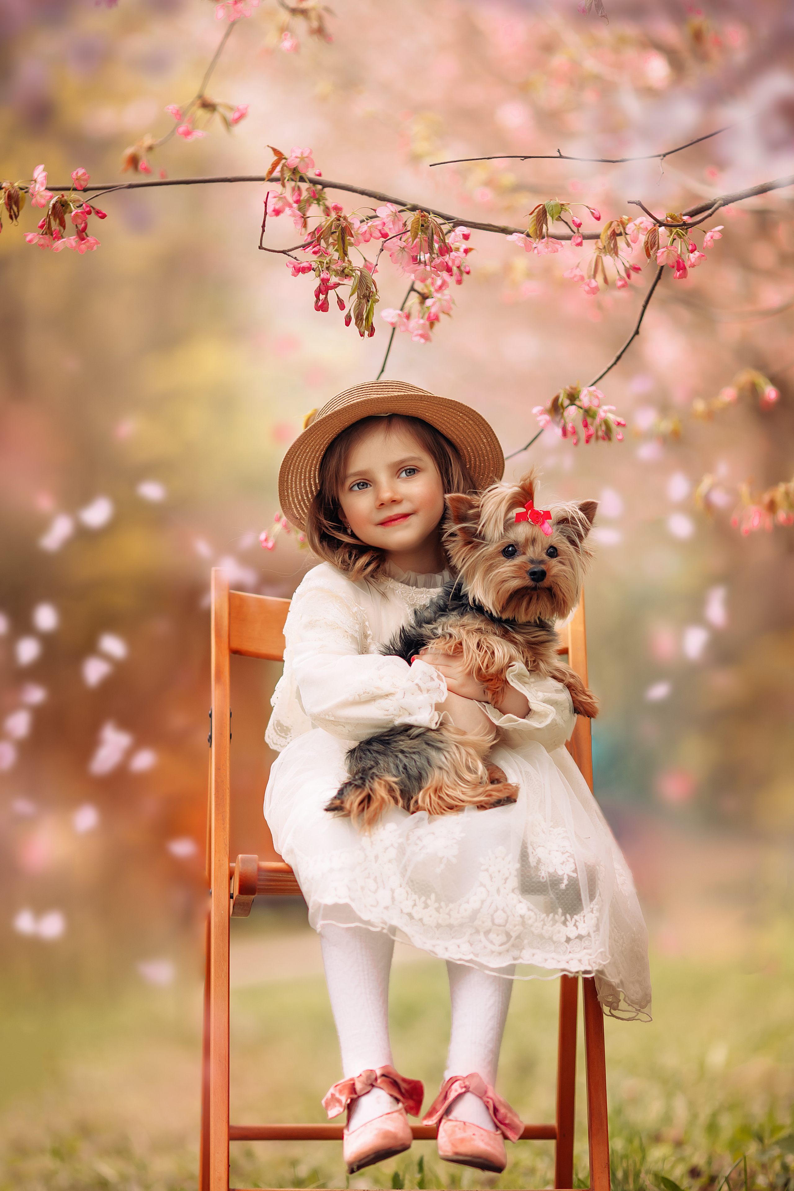 Детская фотосессии с животными в Москве и Московской области