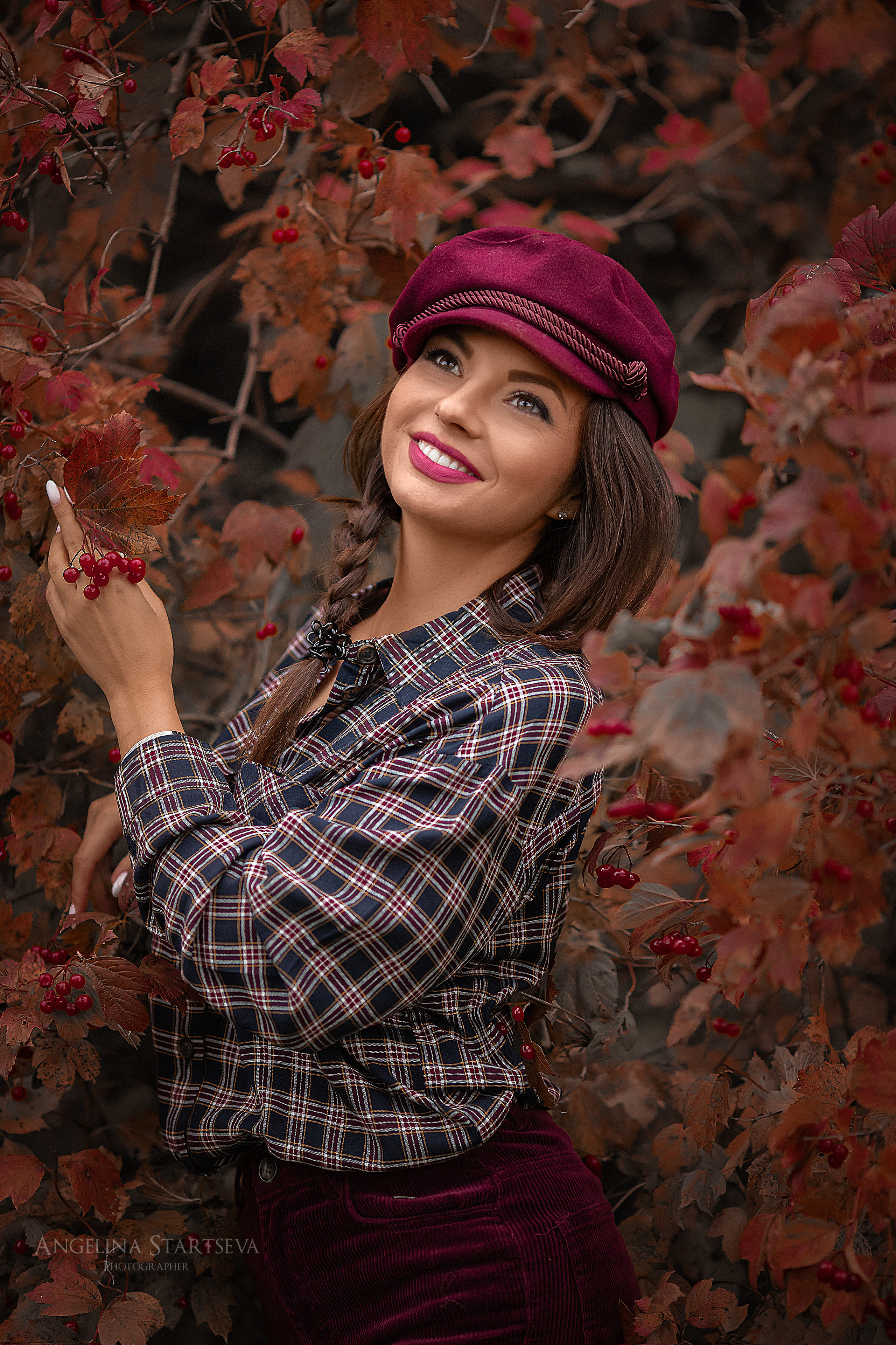 осенняя женская фотосессия Москва и МО