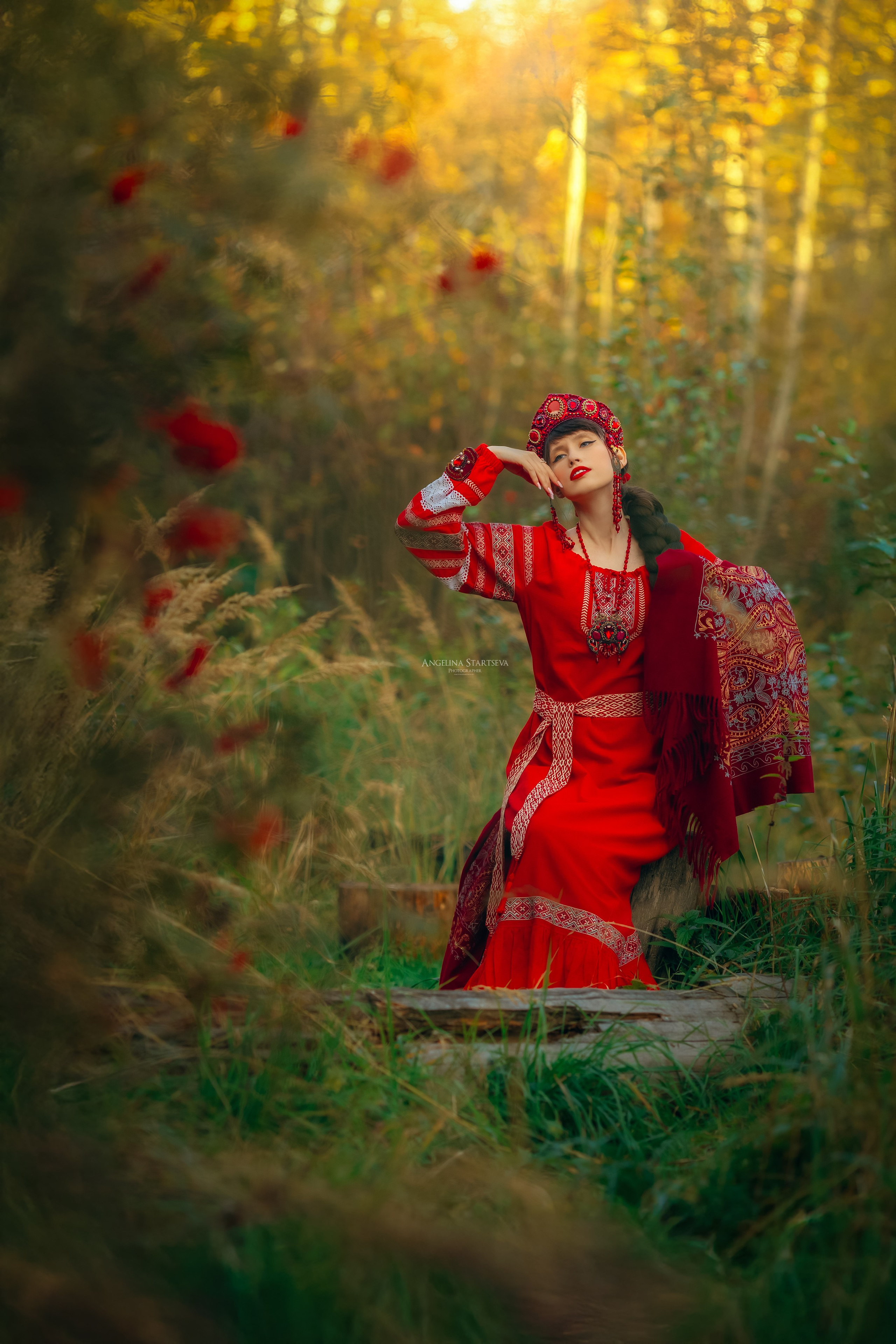 Русская красавица. Сказочный фотограф в русском стиле в Москве Ангелина Старцева | Русский сказки|Фотосесессия в Азиатском стиле