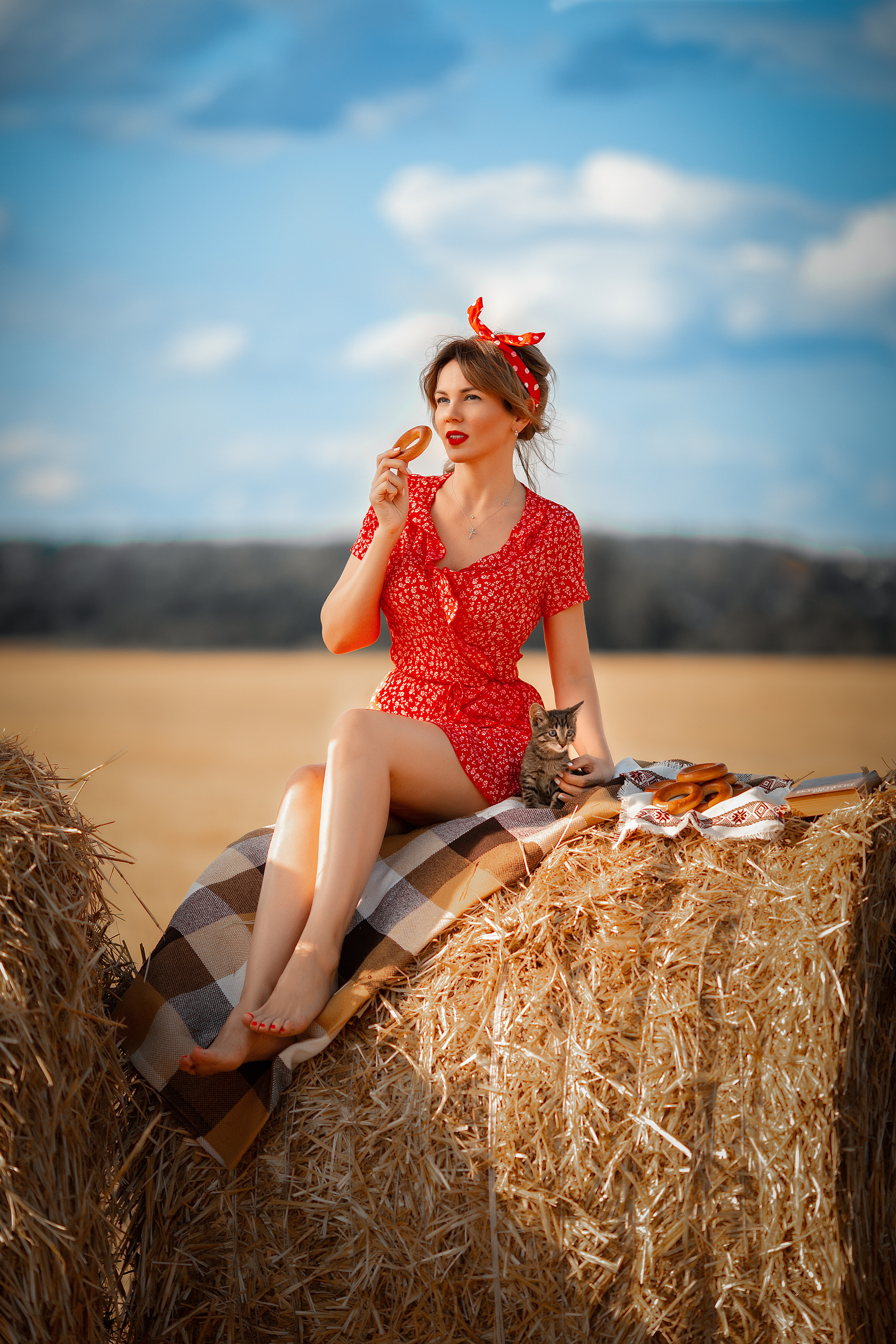 винтажная фотосессия в тюках Москва и МО