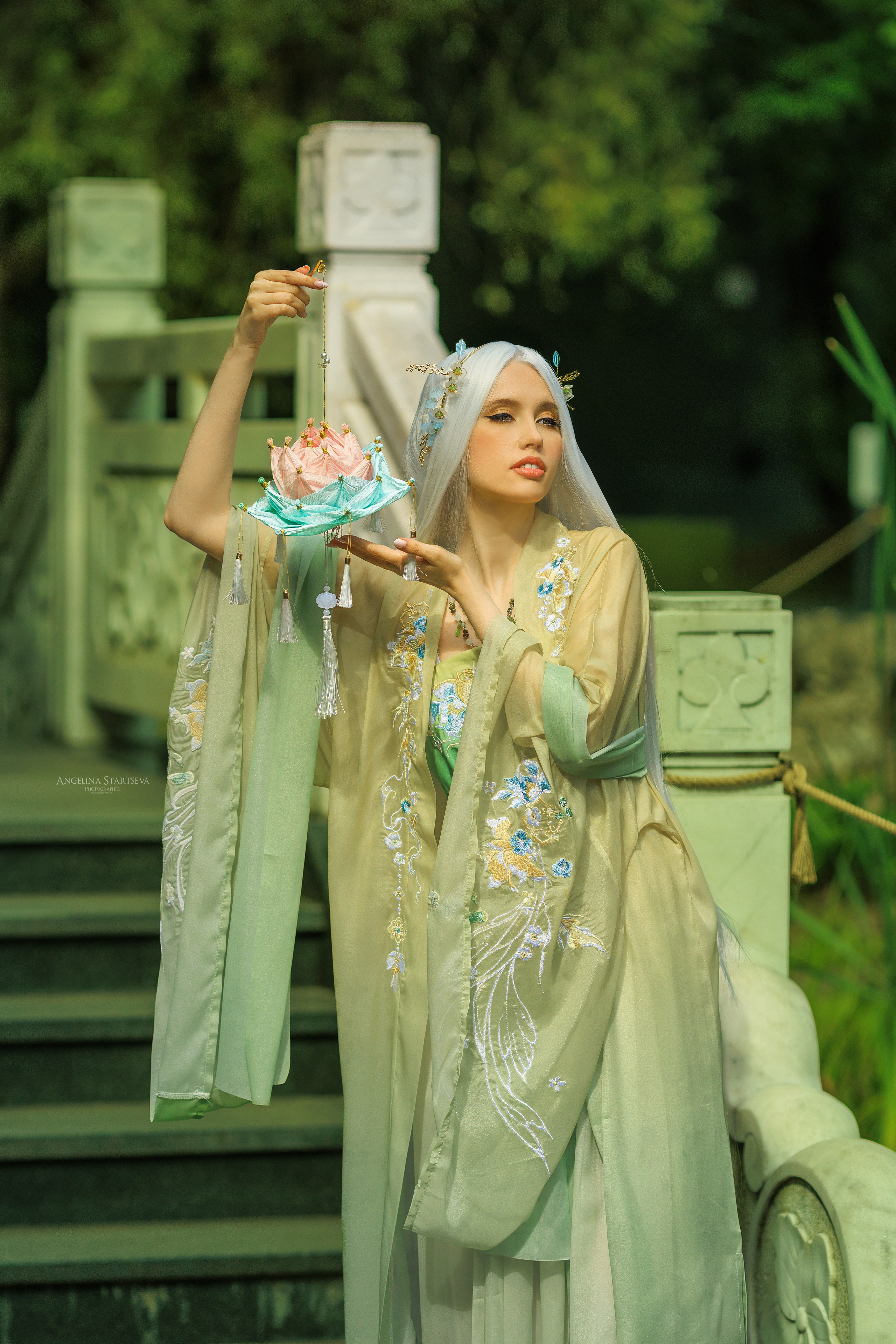 Небожительница, 天人. Сказочный фотограф в русском стиле в Москве Ангелина Старцева | Русский сказки|Фотосесессия в Азиатском стиле