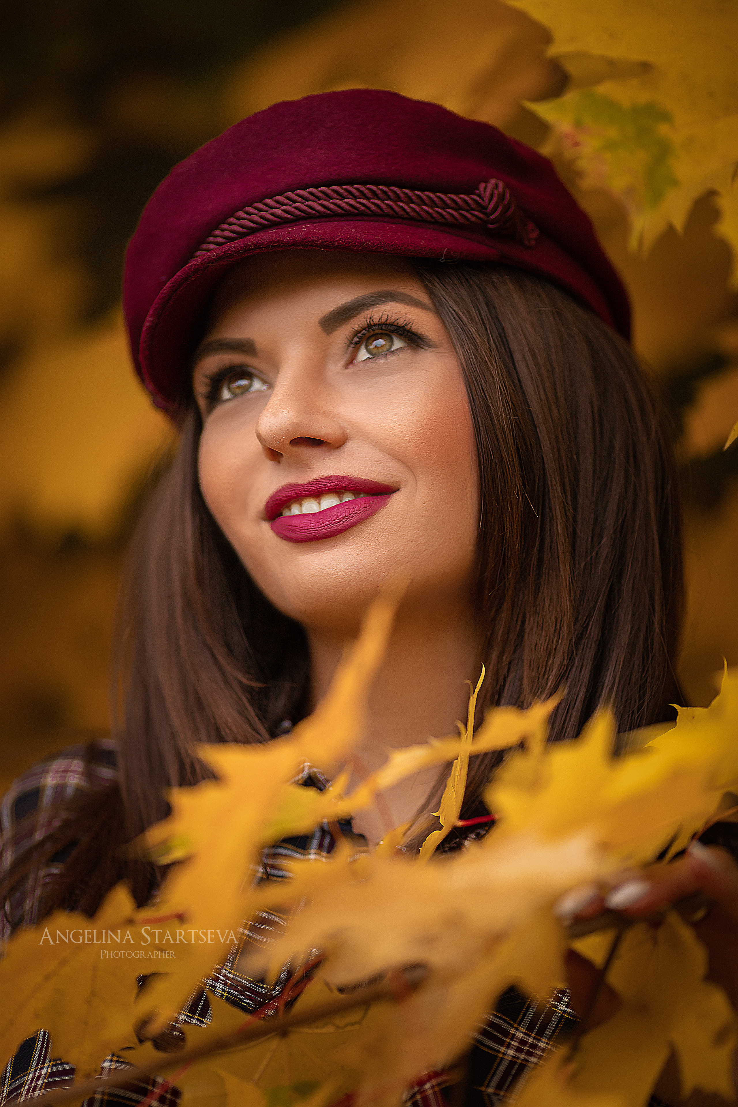 осенняя женская фотосессия Москва и МО
