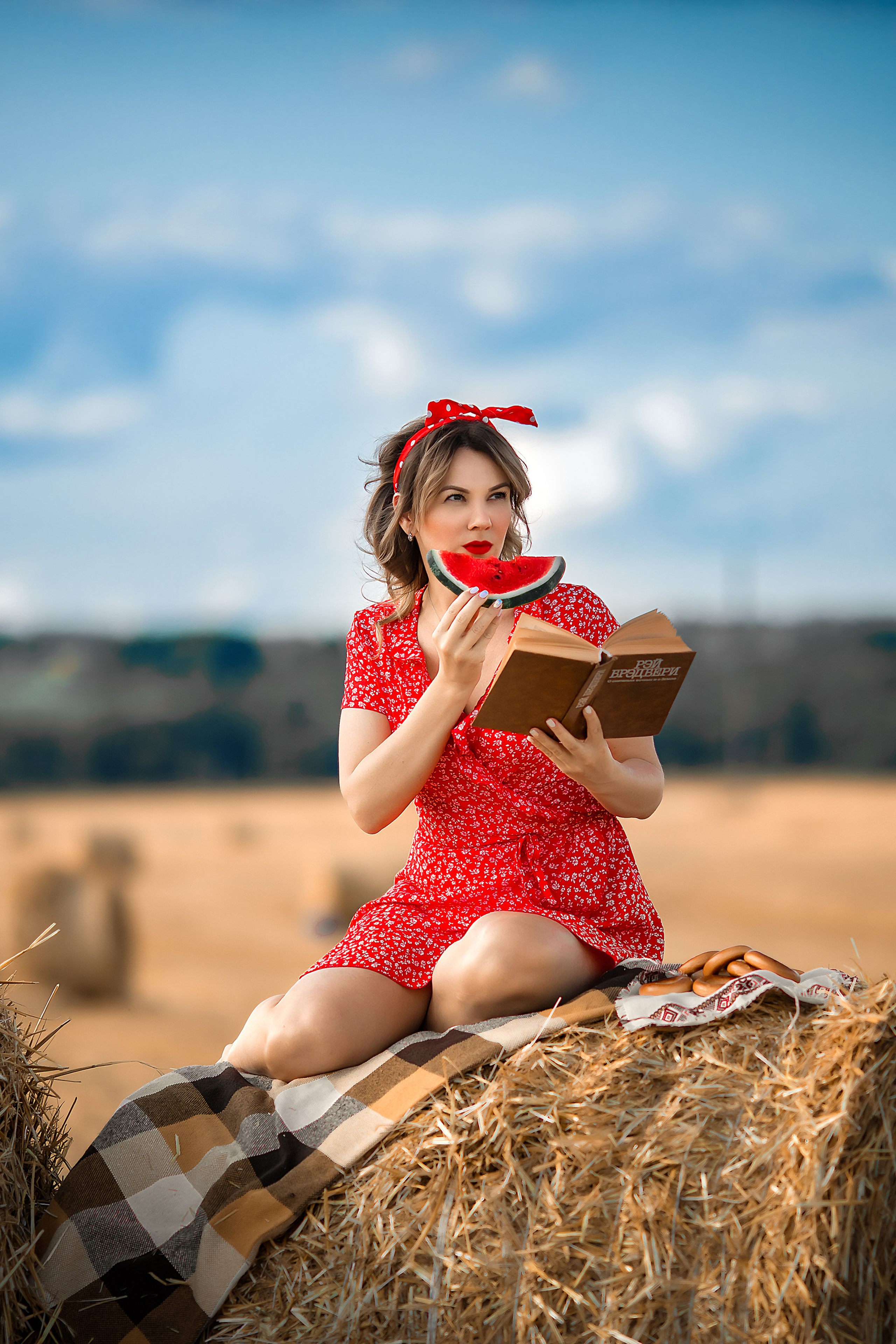 фотосессия с тюками Москва и МО