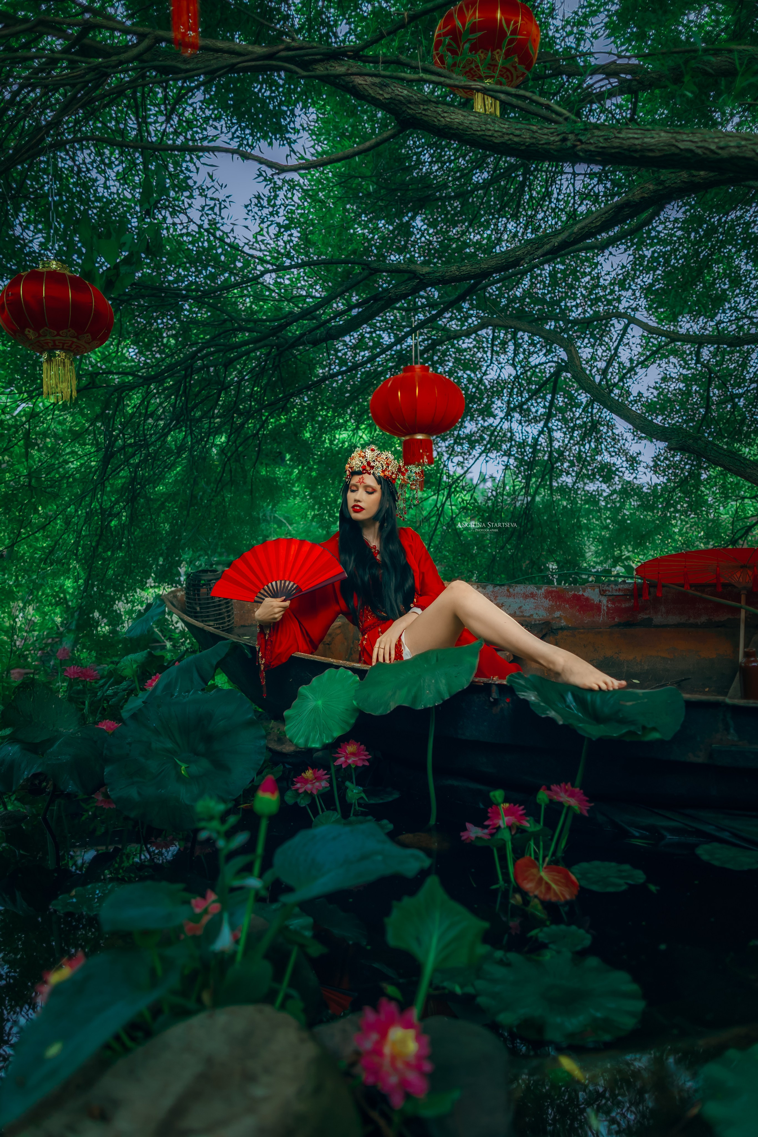 Бесконечная тоска в разлуке, 对分离的无尽渴望. Сказочный фотограф в русском стиле в Москве Ангелина Старцева | Русский сказки|Фотосесессия в Азиатском стиле
