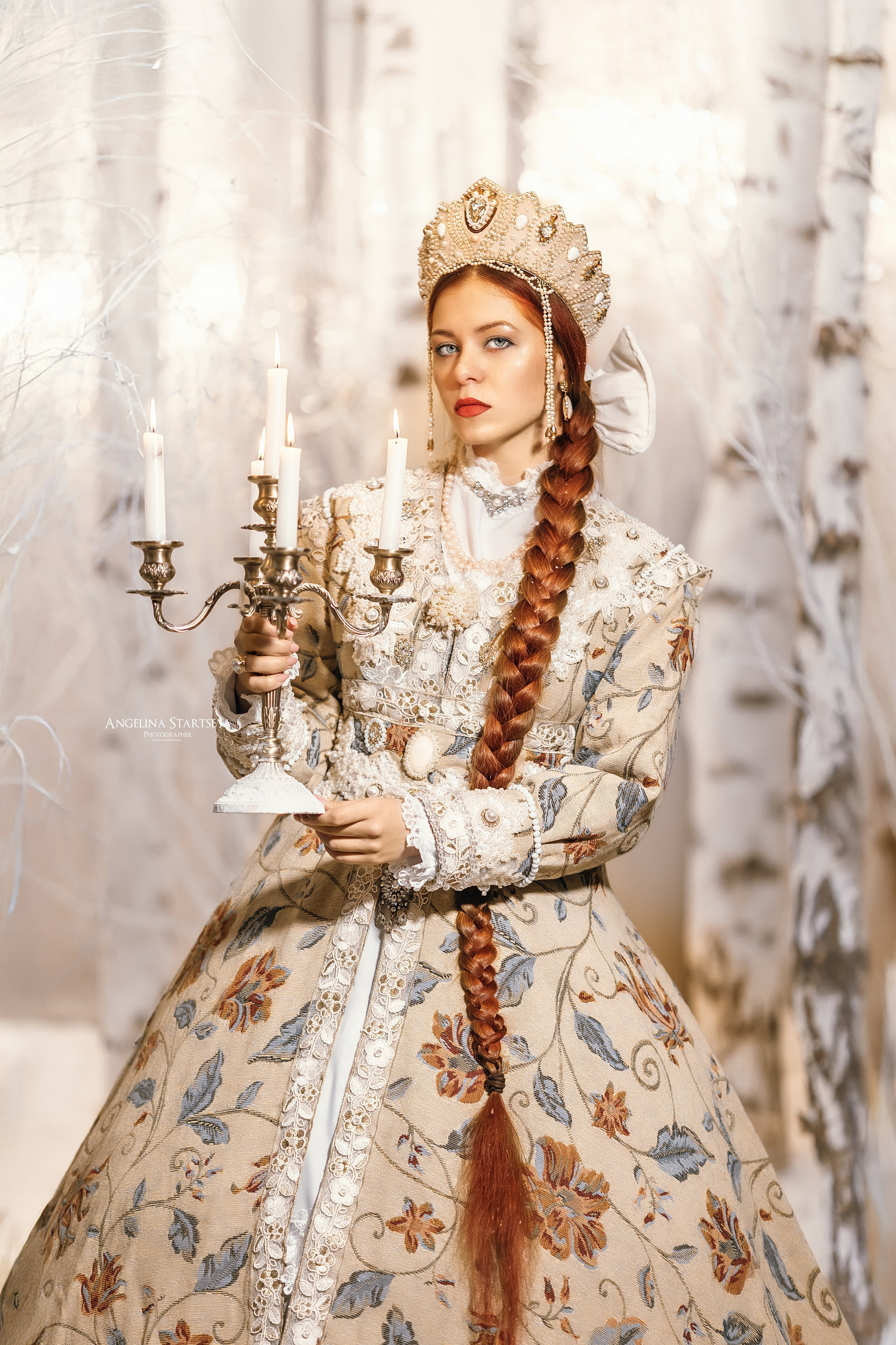 Анастасия- русская княжна. Сказочный фотограф в русском стиле в Москве Ангелина Старцева | Русский сказки|Фотосесессия в Азиатском стиле