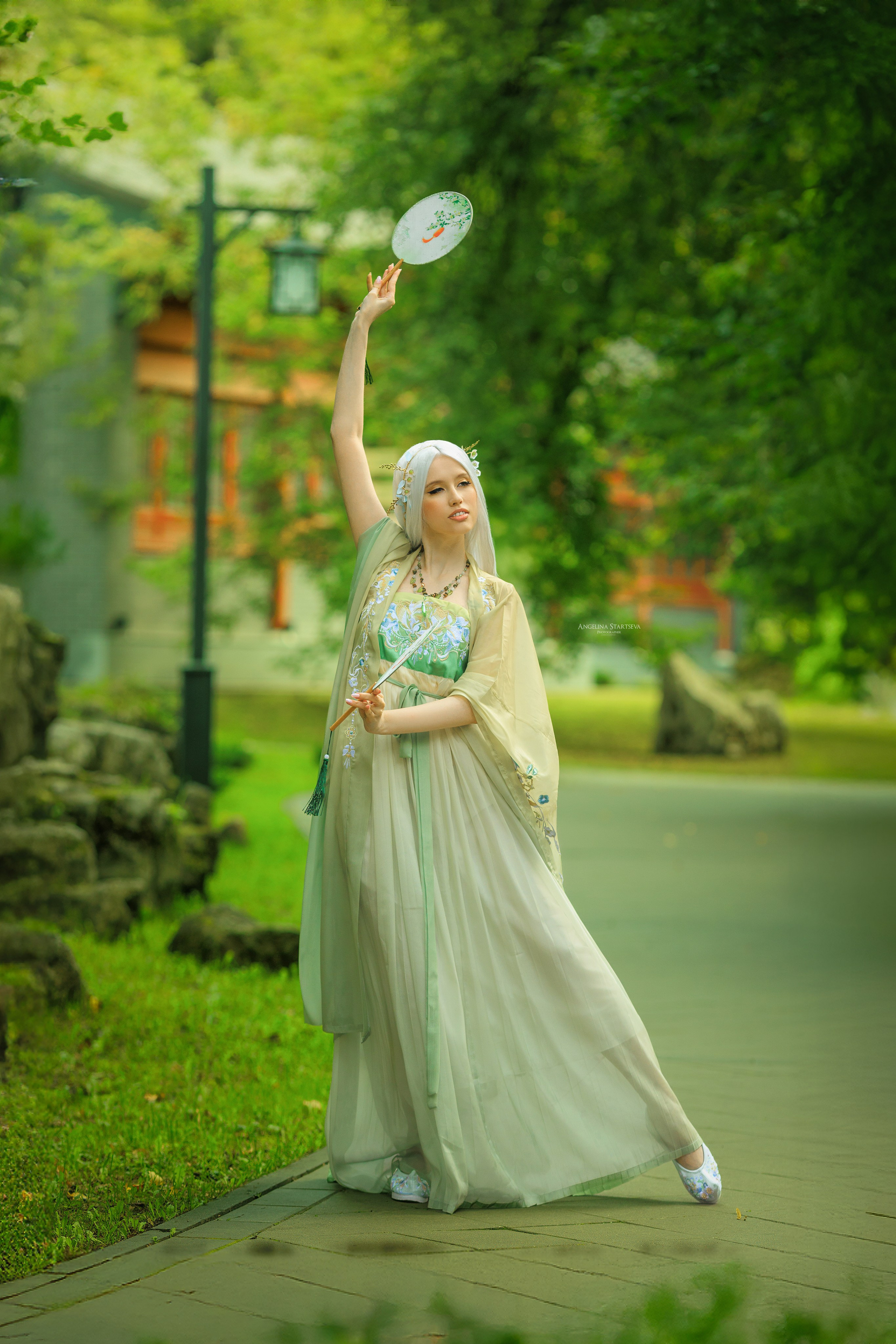Небожительница, 天人. Сказочный фотограф в русском стиле в Москве Ангелина Старцева | Русский сказки|Фотосесессия в Азиатском стиле